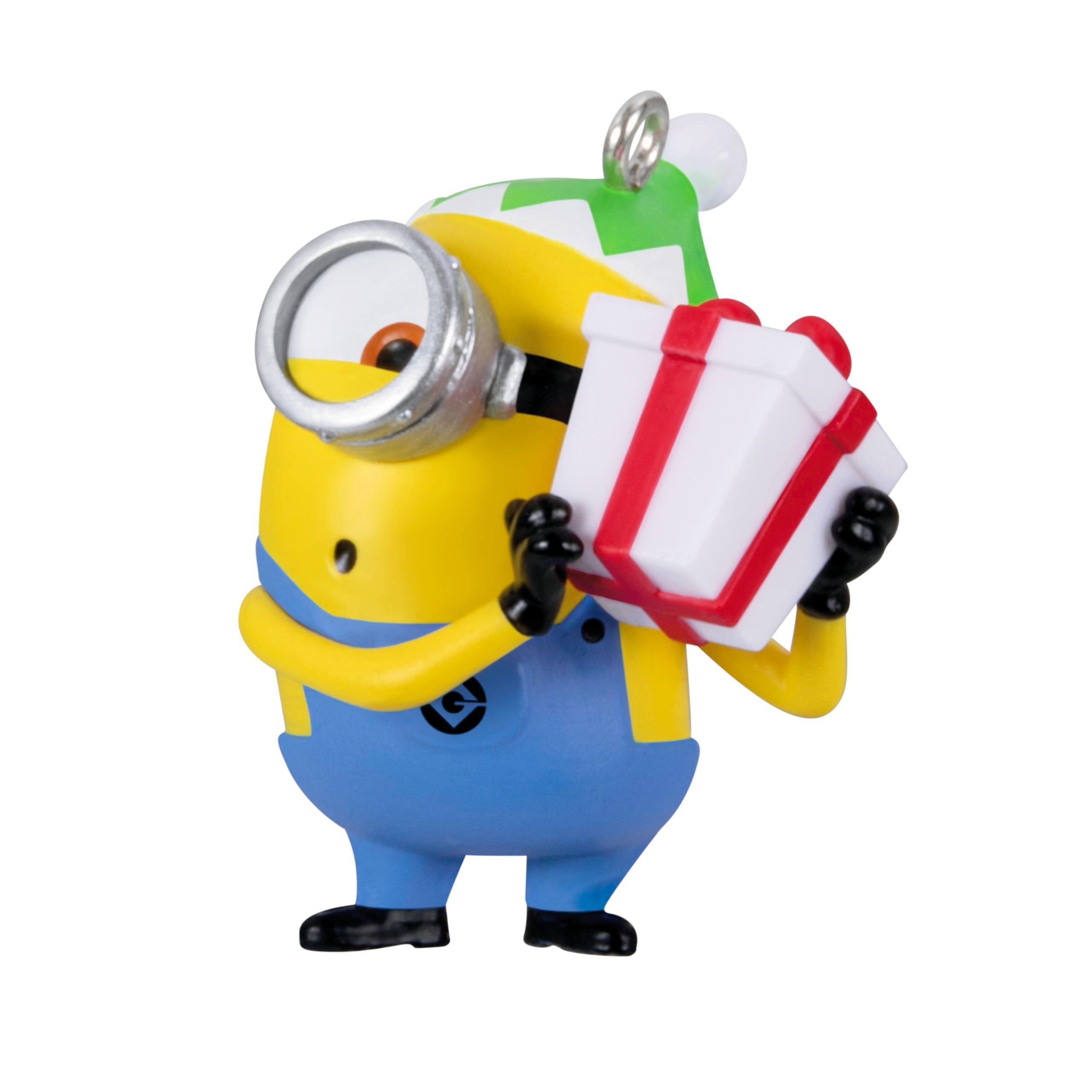 Hallmark Keepsake 1" Mini Christmas Ornament 2024, Minions Just a Little Shake, Movie Gifts