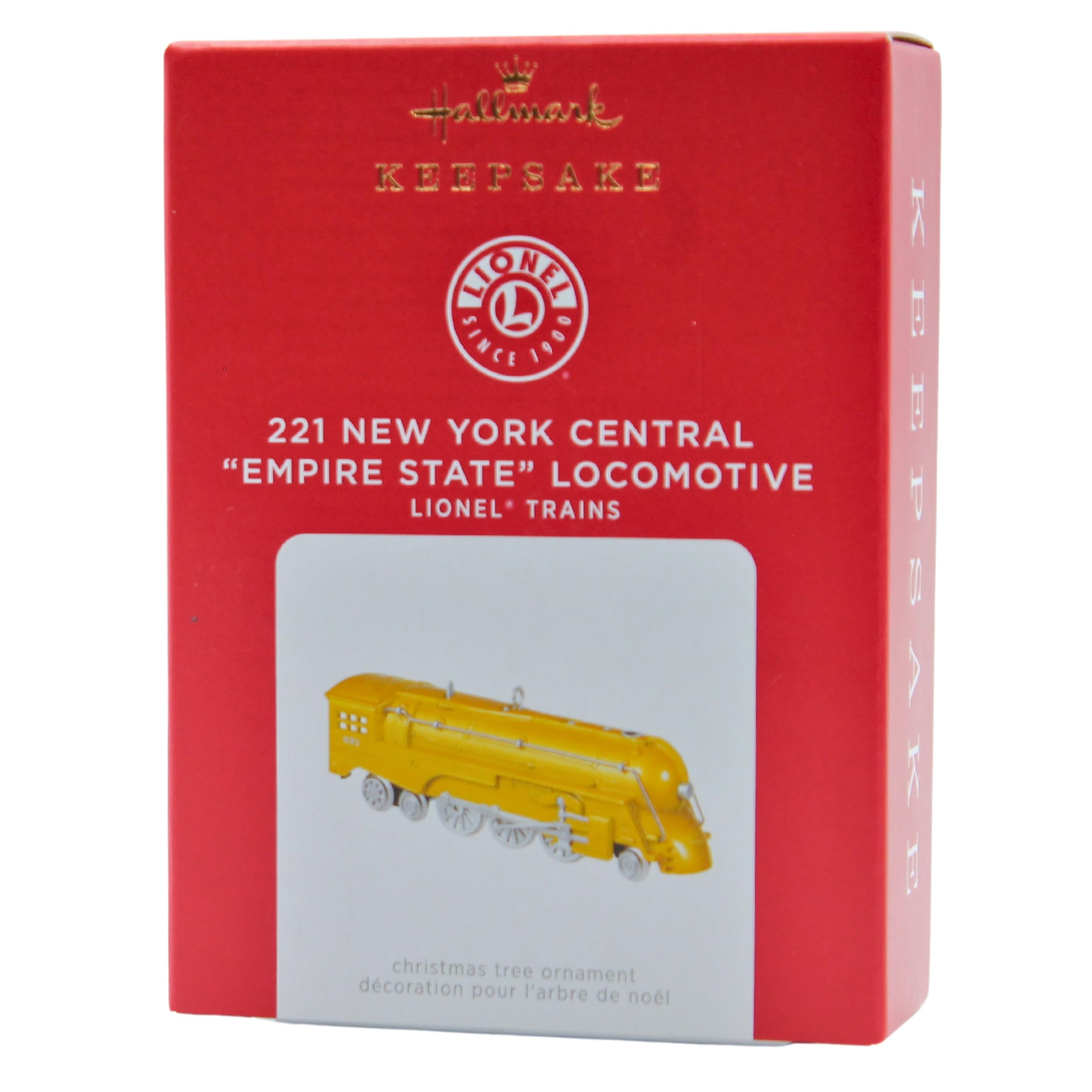 Hallmark Ornament: 2021 221 New York Central Empire State Locomotive | QXE3232