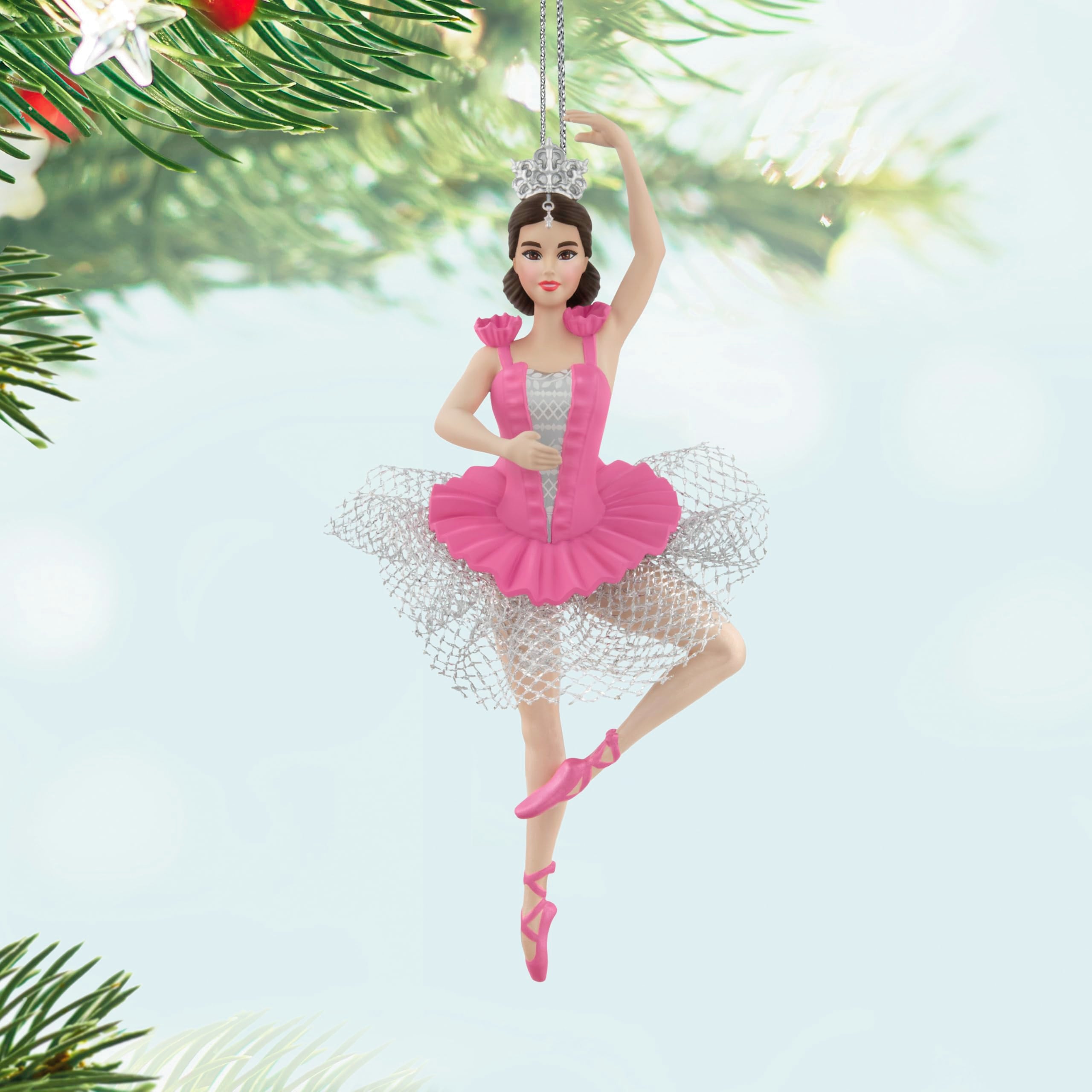 Beautiful Ballerina Barbie Ornament 2025 Hallmark Keepsake Christmas Ornament