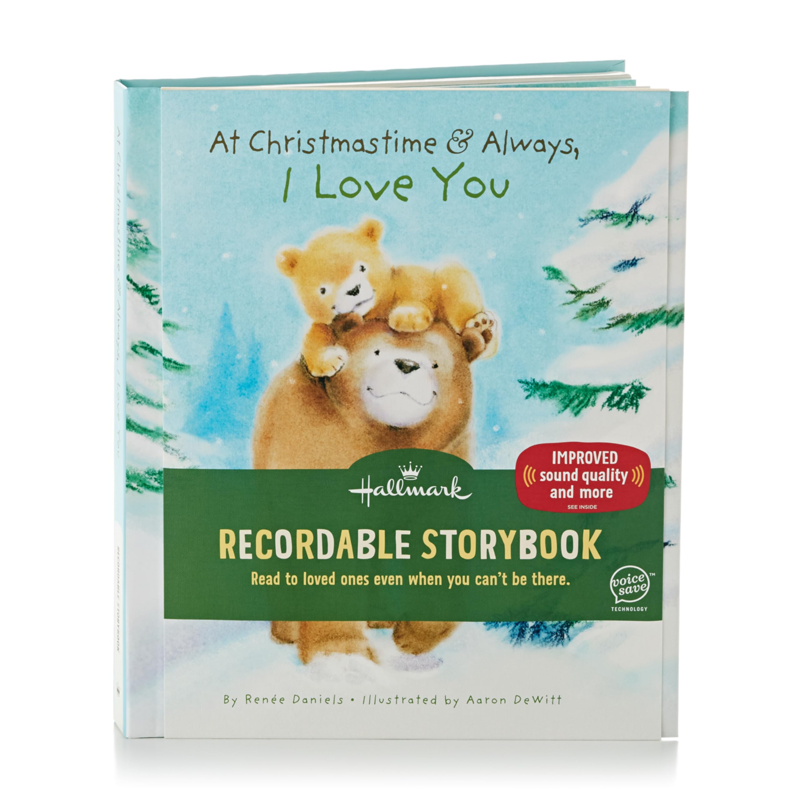 At Christmastime & Always, I Love You Recordable Storybook