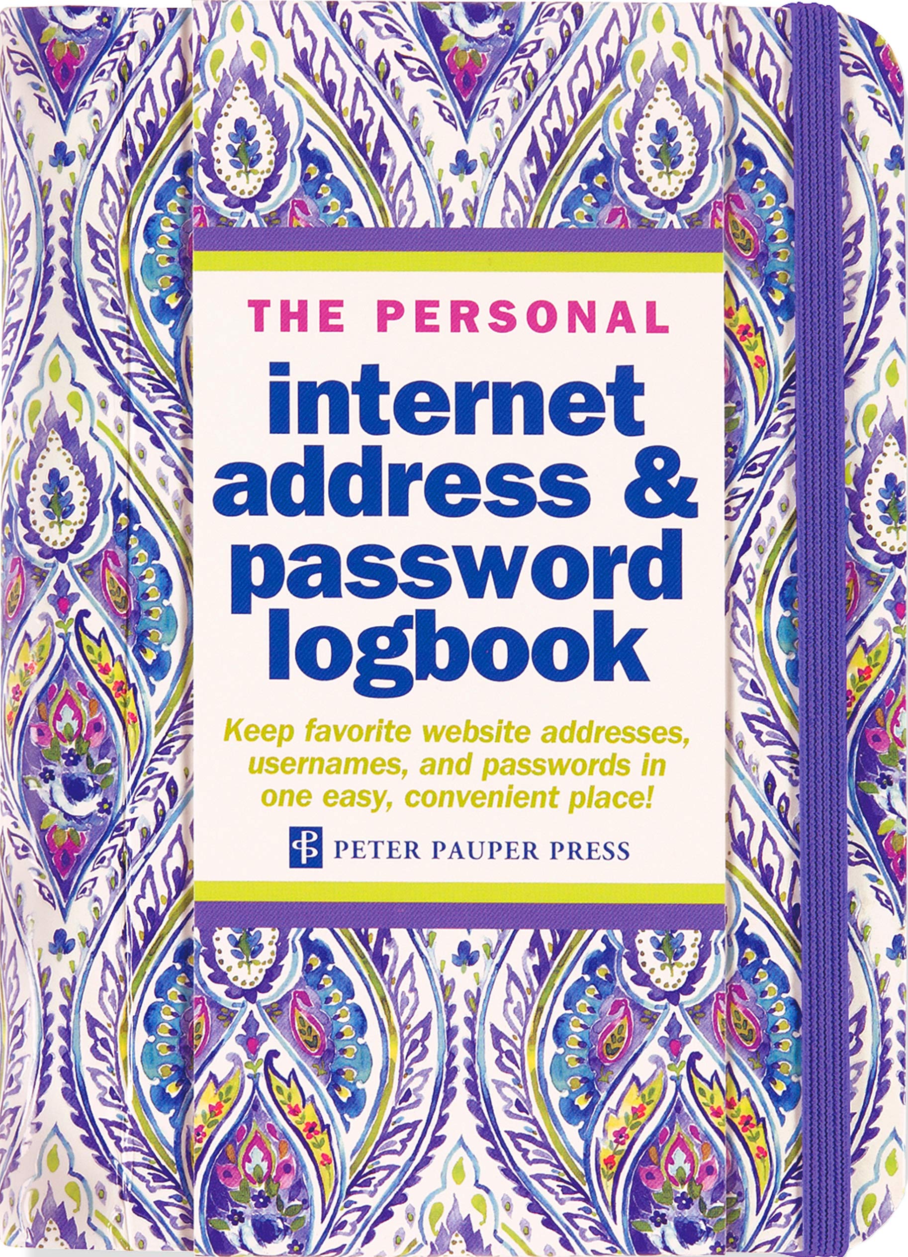 Silk Road Internet Address & Password Logbook (removable cover band for security)