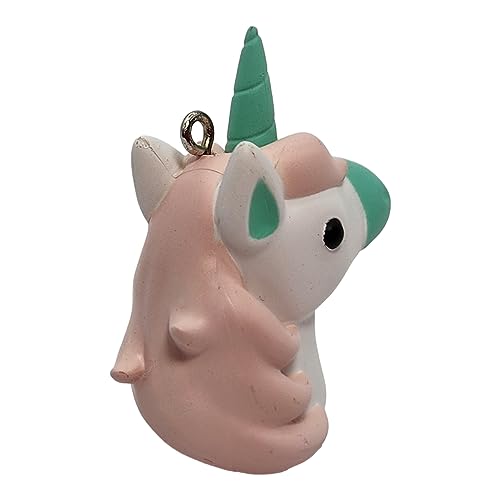 Hallmark Miniature Unicorn Ornament - Cute Lil' Unicorn, Size Approx: 1.2 x 1.3 x 0.75 inches, Pastel/Iridescent, Baby Shower