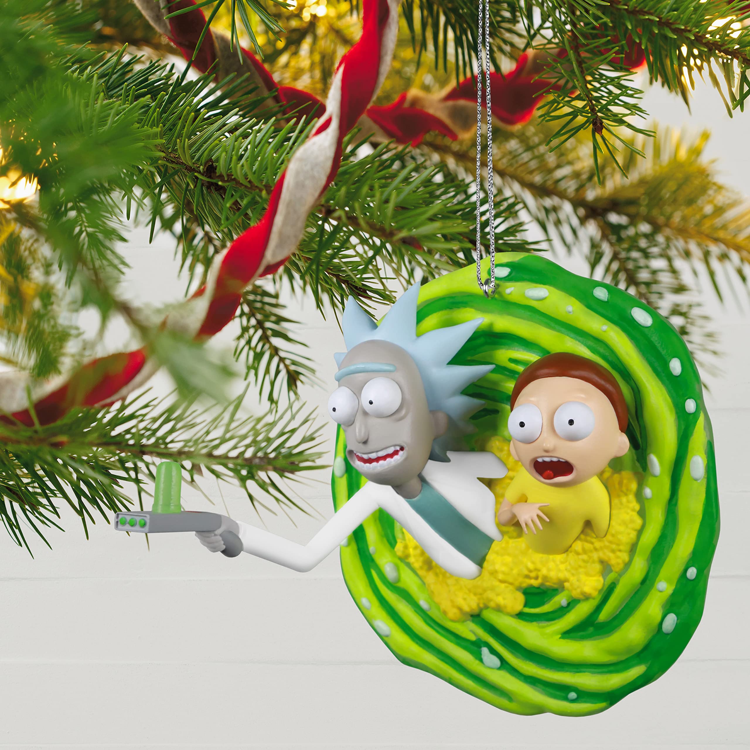 Hallmark Rick and Morty, Aw, Geez, Rick! Christmas Ornament