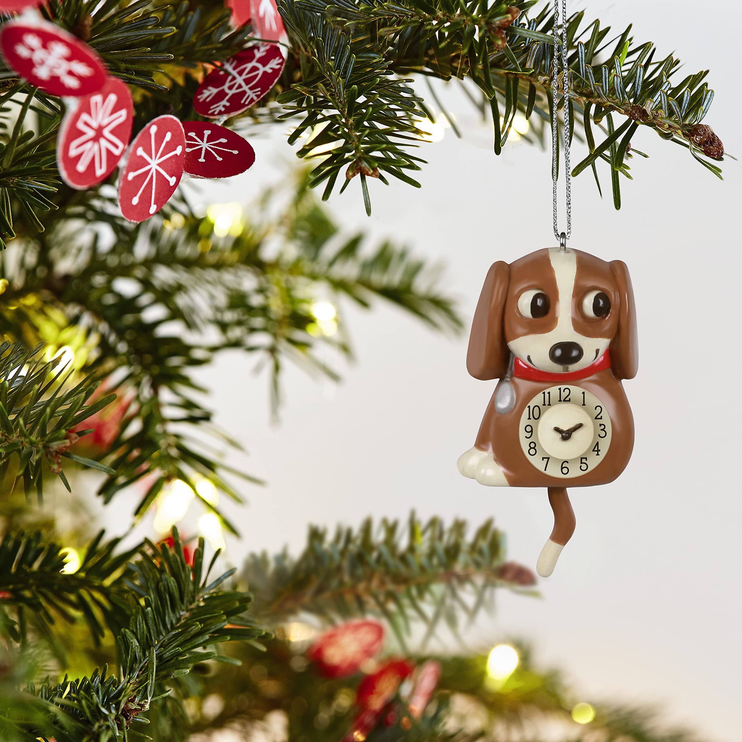 Mini Lil' Puppy Clock Hallmark Keepsake Christmas Ornament 2021