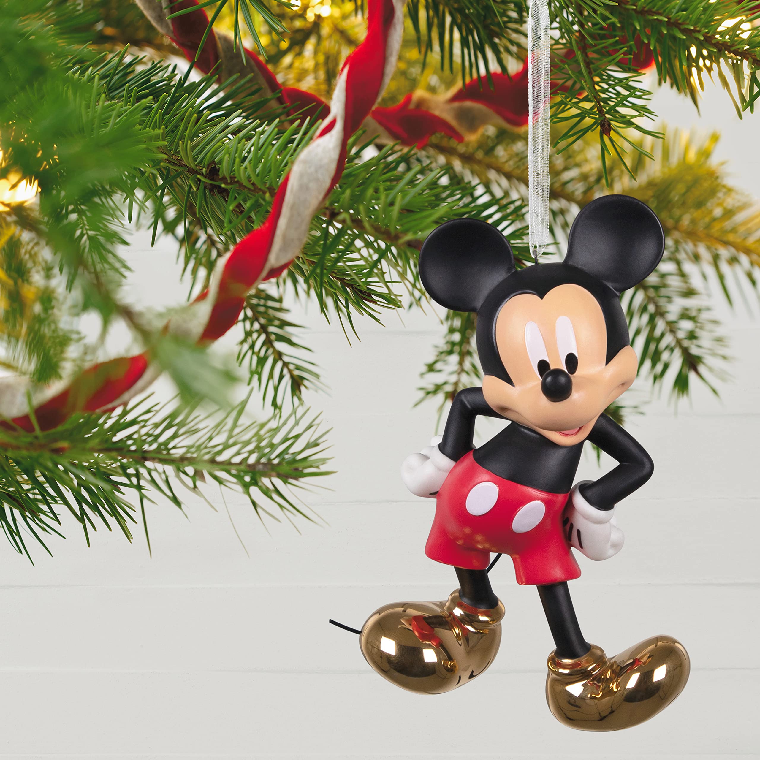 Disney Mickey Mouse and Pluto Keepsake Christmas Ornament 2022