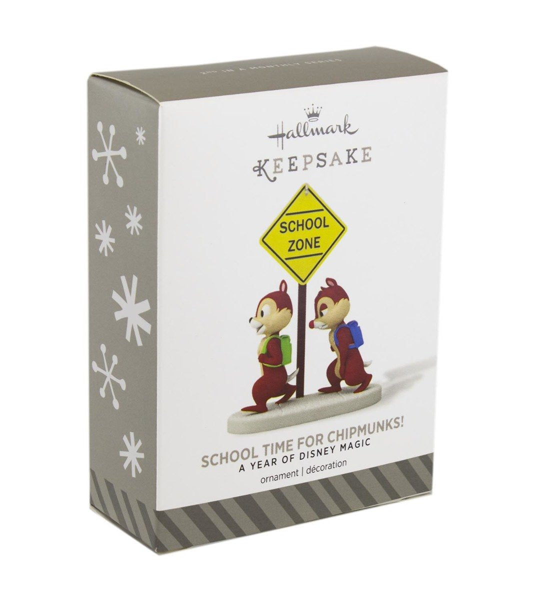 Hallmark Keepsake Ornament School Time for Chipmunks A Year of Disney Magic Series 2014