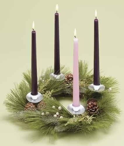 Advent Pine Wreath