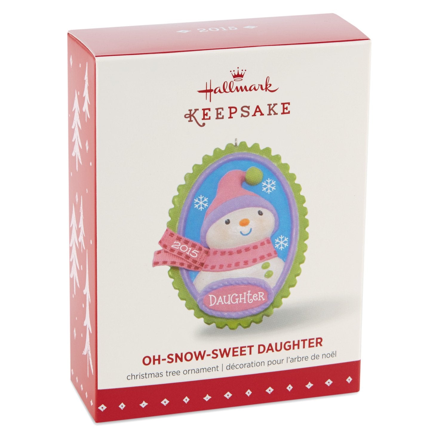Hallmark Keepsake Ornament: Oh-Snow-Sweet Daughter Snowman