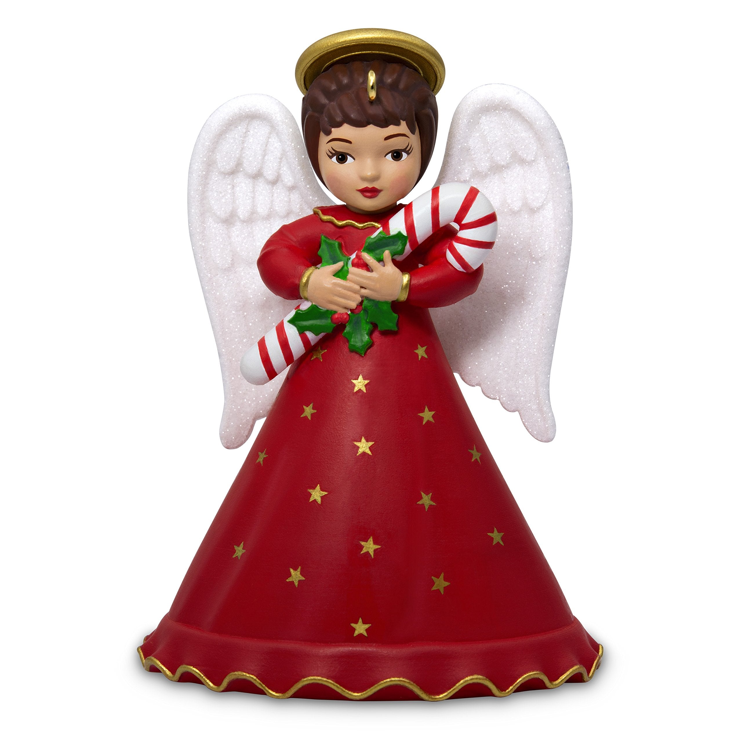 Hallmark Keepsake Christmas Ornament 2018 Year Dated Heirloom, Vintage Angels
