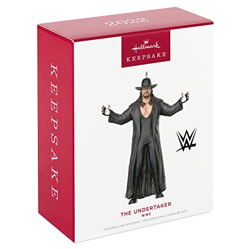 Hallmark Keepsake Plastic Christmas Ornament 2022, WWE Undertaker