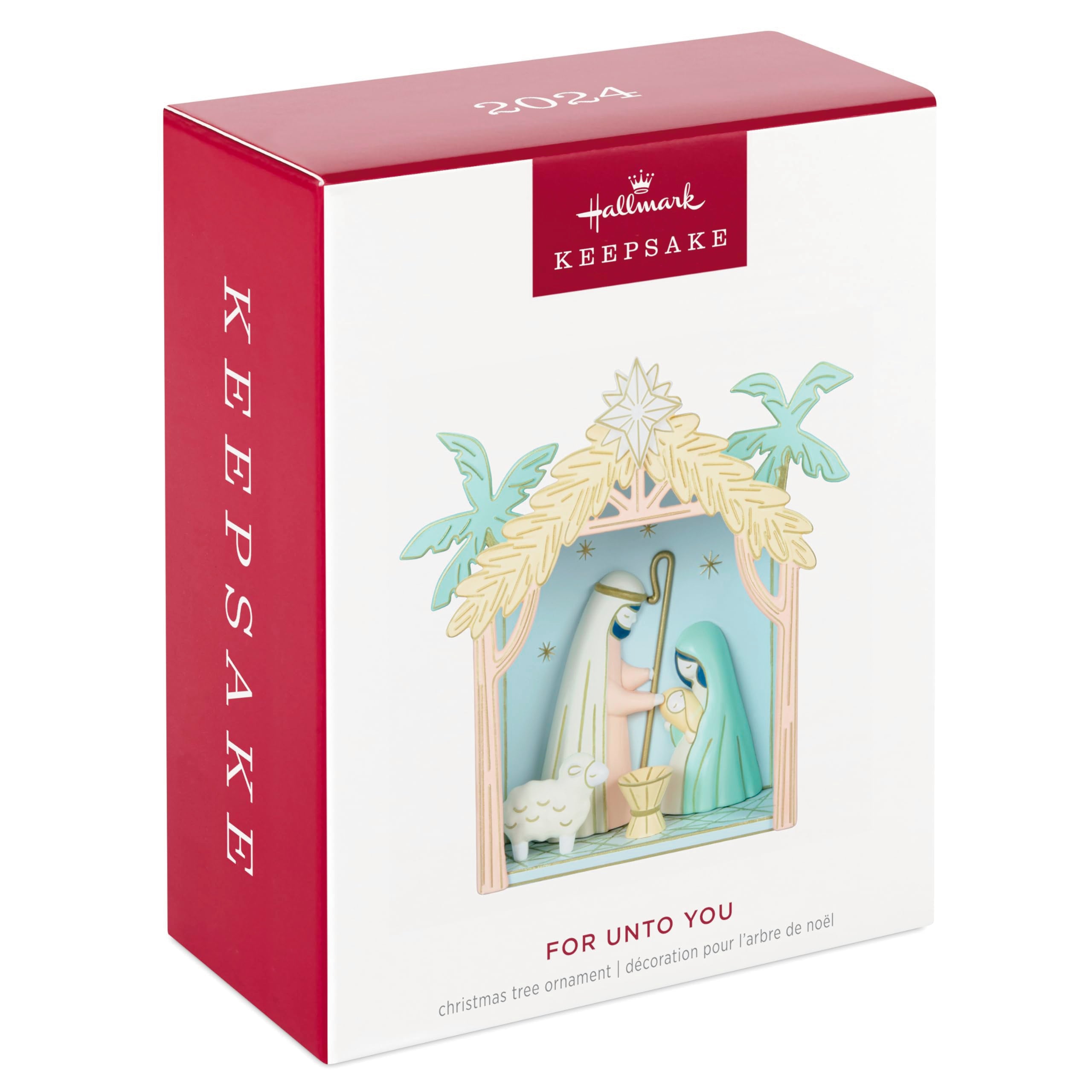 Hallmark Keepsake Christmas Ornament 2024, For Unto You, Religious Gifts