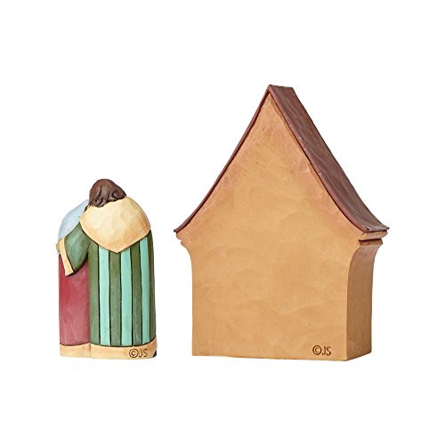 Enesco Jim Shore Heartwood Creek Creche and Holy Family