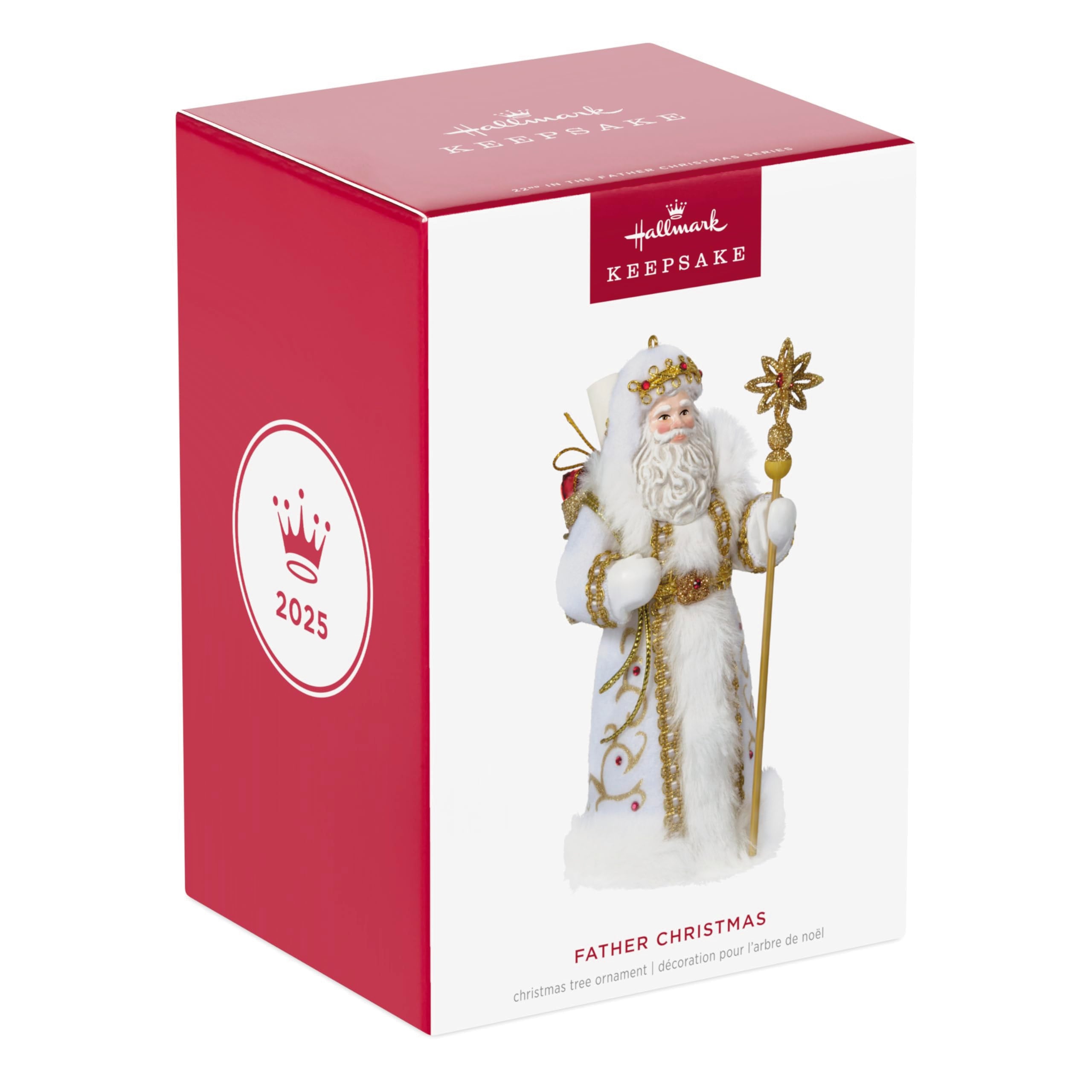 Father Christmas 2025 Hallmark Keepsake Christmas Ornament