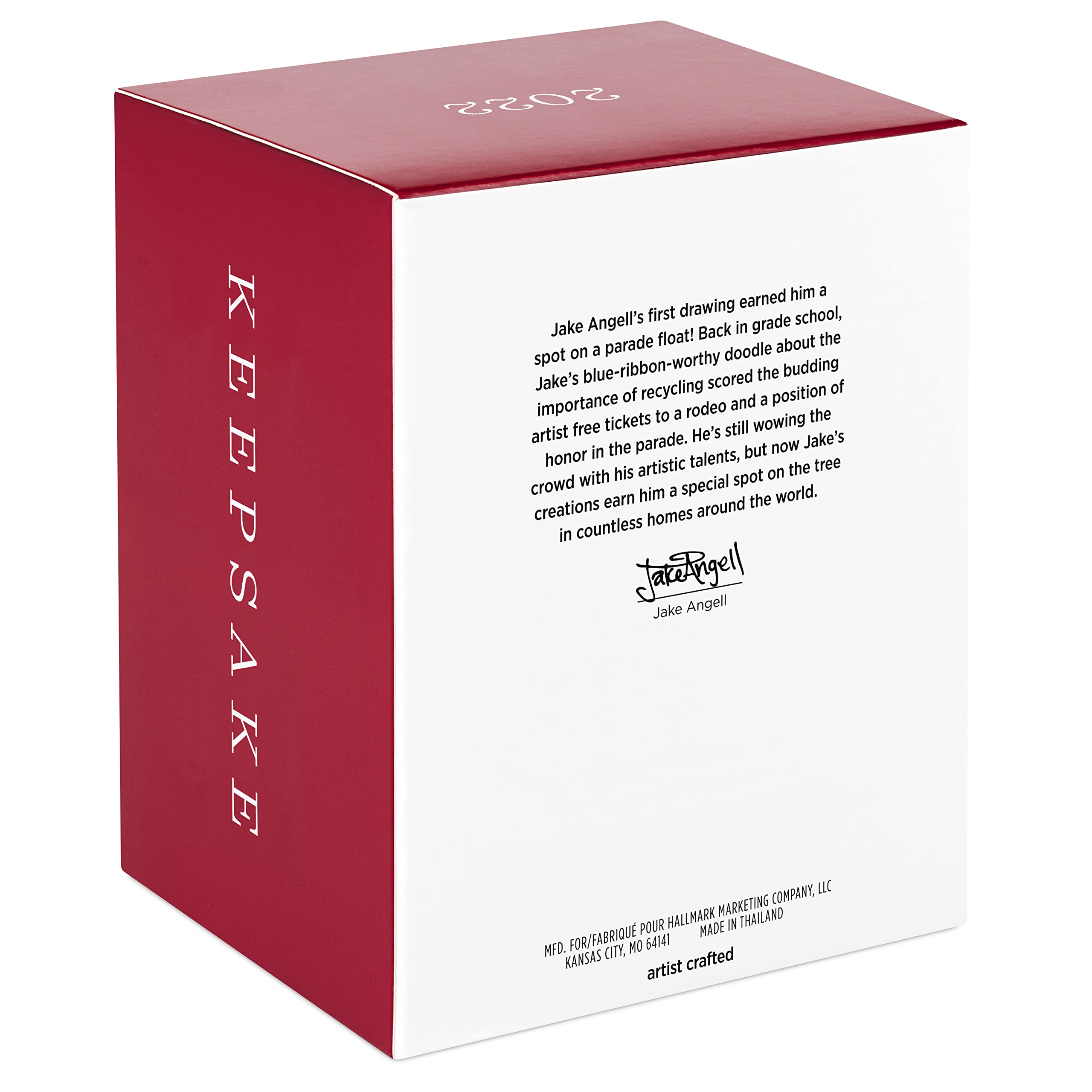 Hallmark Keepsake Plastic Christmas Ornament 2022 DC The Batman