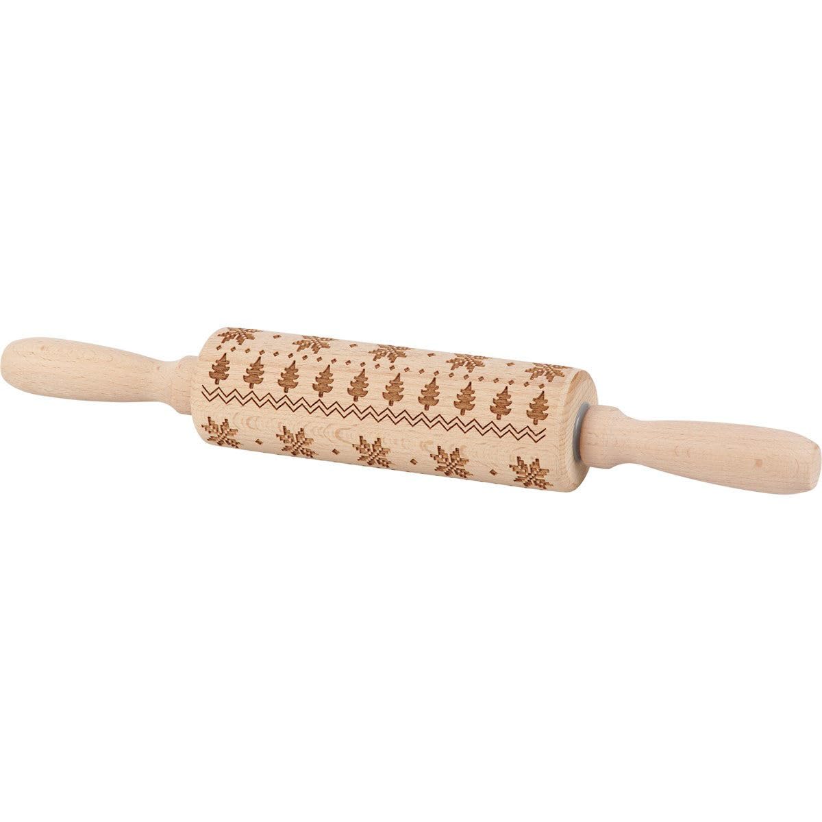 Primitives by Kathy - Christmas Small Rolling Pin