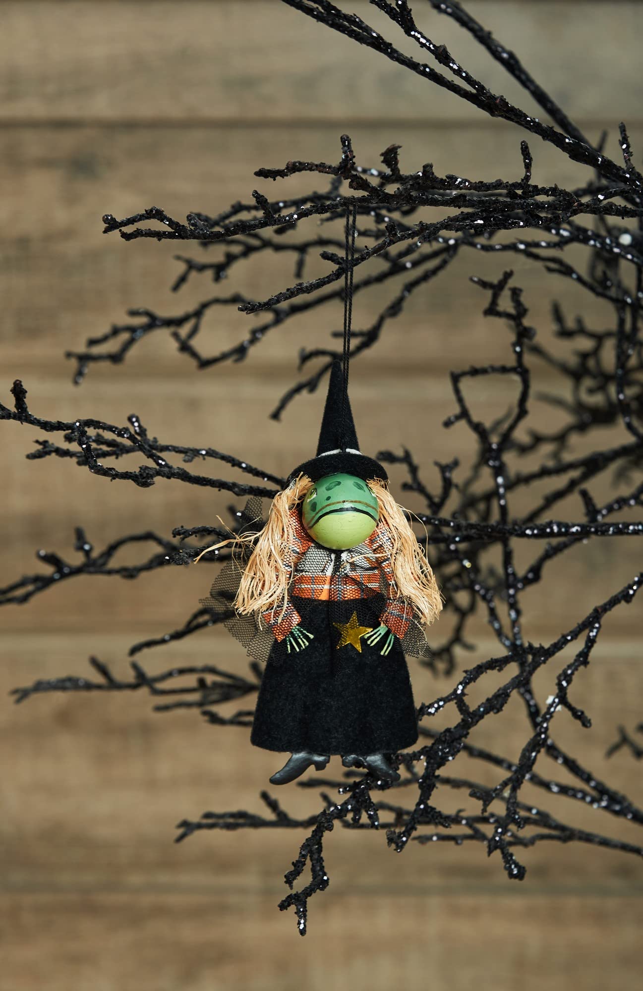 Gallerie II Winifred Toad Witch Tin Gathered Traditions Joe Spencer Decor Decoration Halloween Ornament