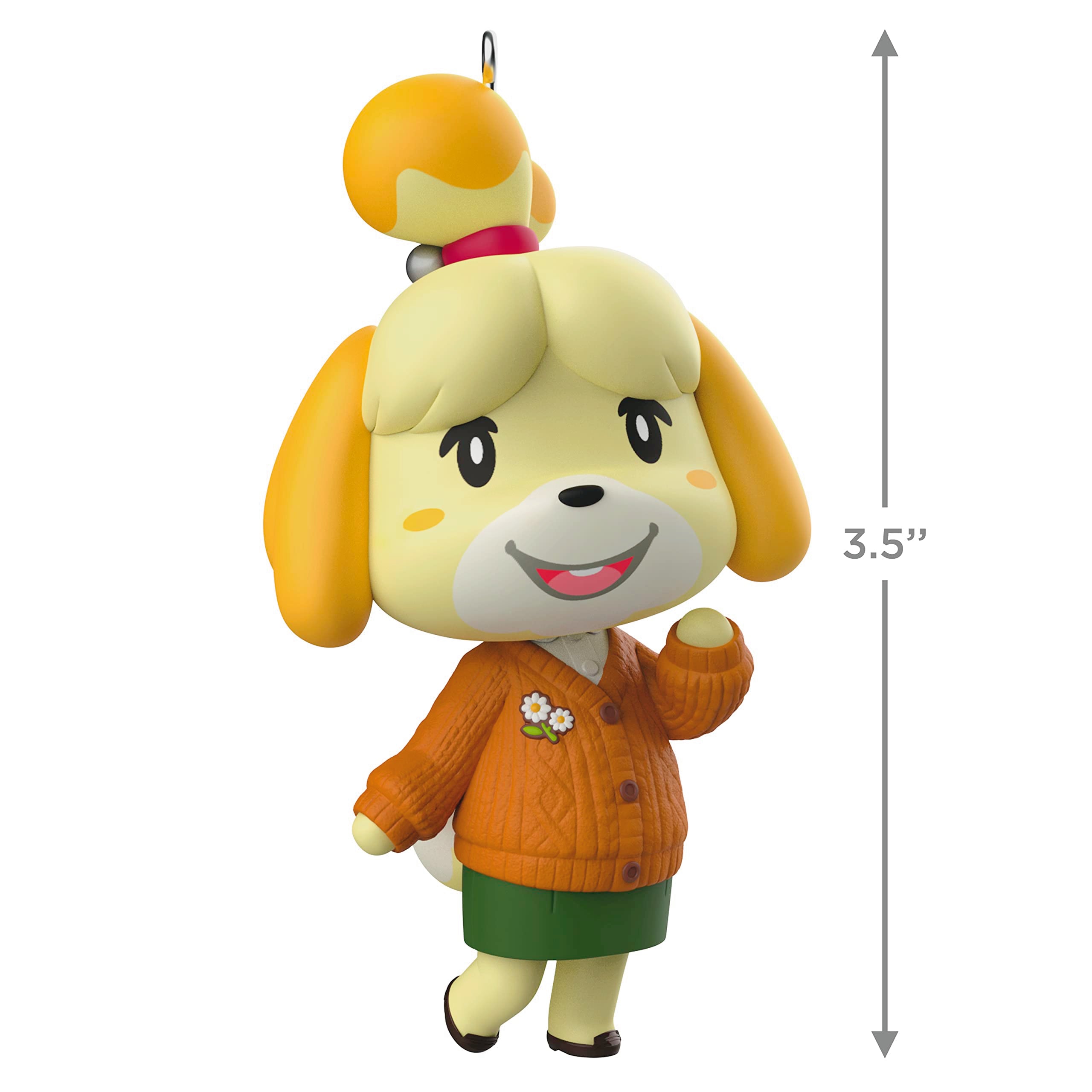 Hallmark Keepsake Christmas Ornament 2023, Nintendo Animal Crossing Ornament, Isabelle, Gifts for Gamers