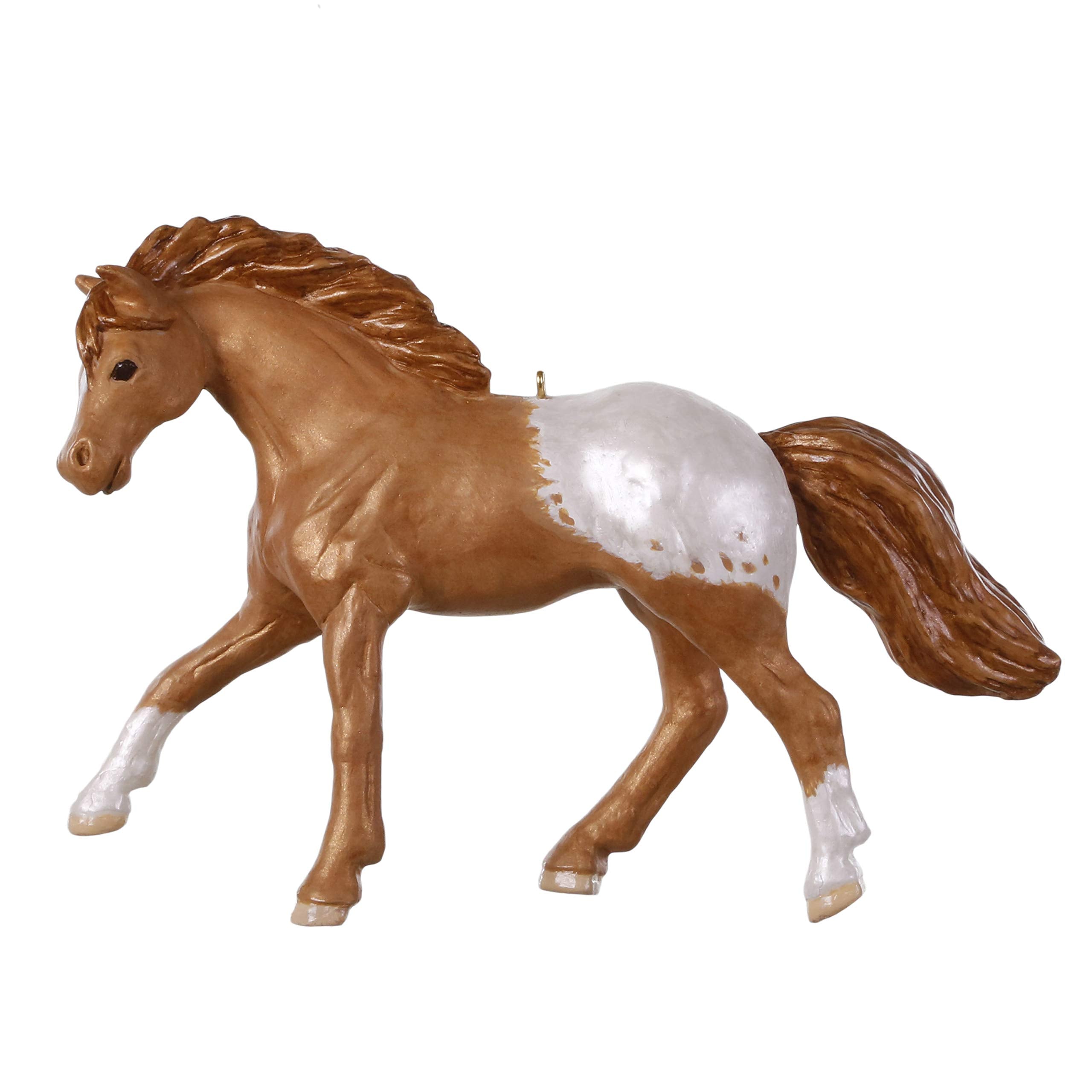 Hallmark Keepsake Christmas 2019 Year Dated Appaloosa Dream Horse Ornament,