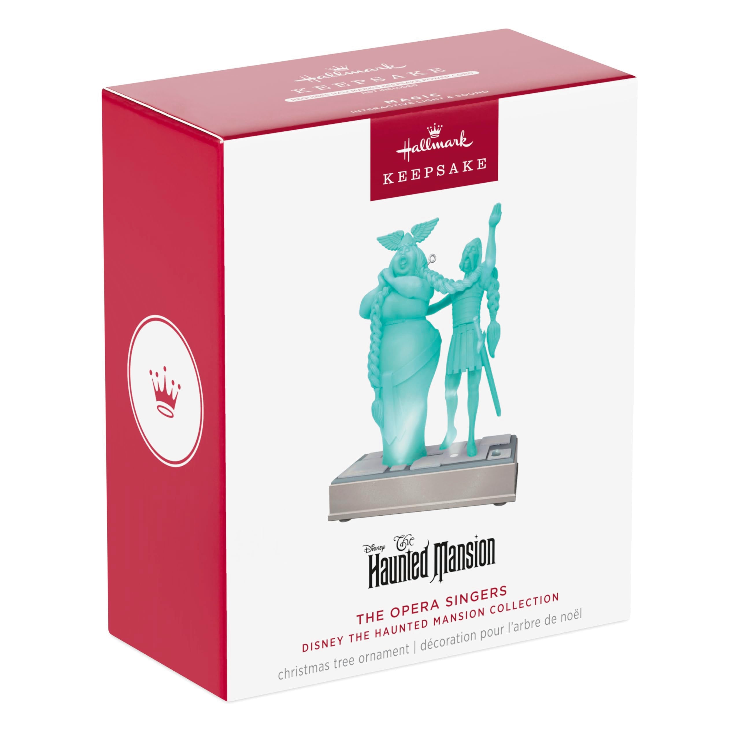 The Opera Singers, The Haunted Mansion 2025 Hallmark Keepsake Christmas Ornament