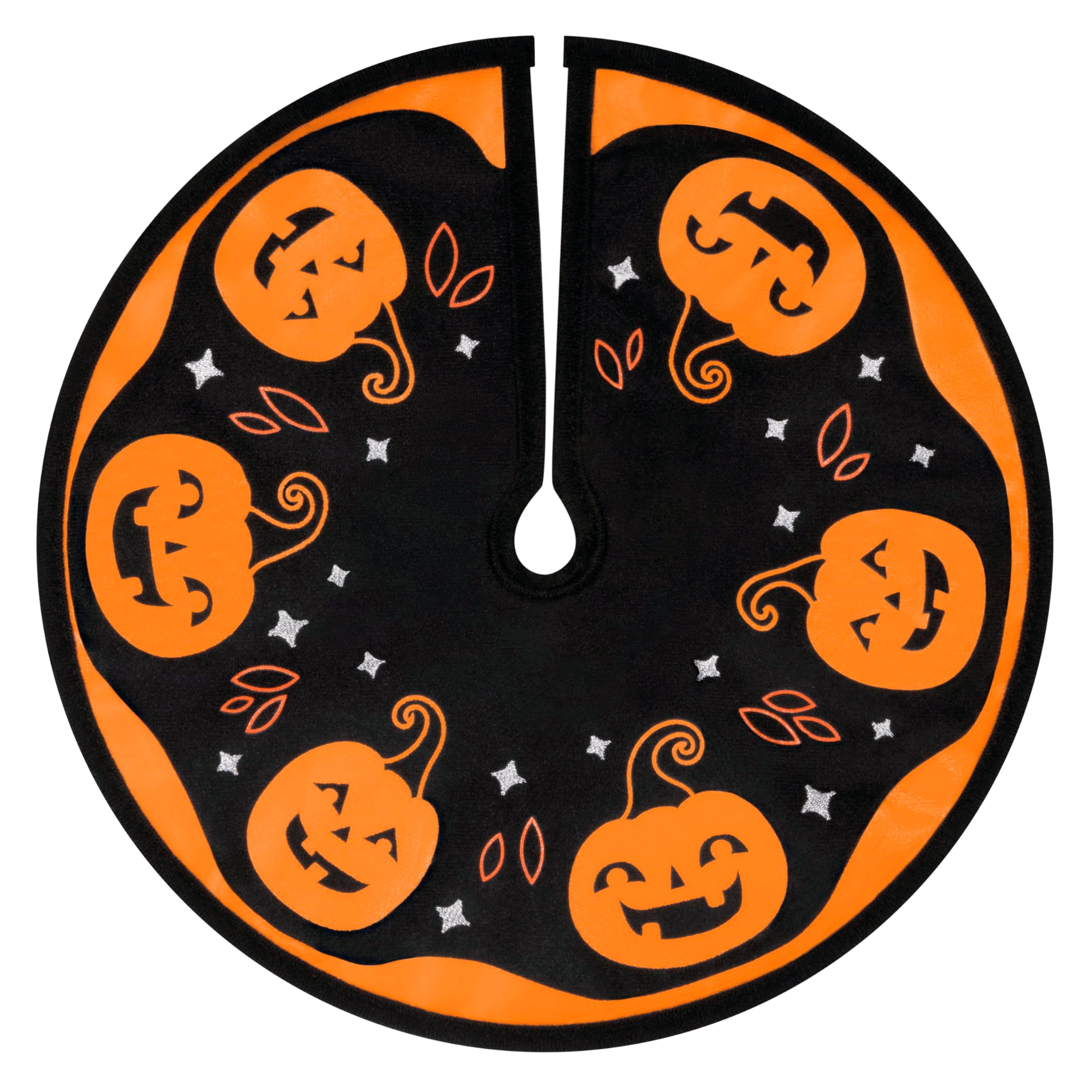 Mini Jack O' Lantern Halloween Hallmark Tree Skirt