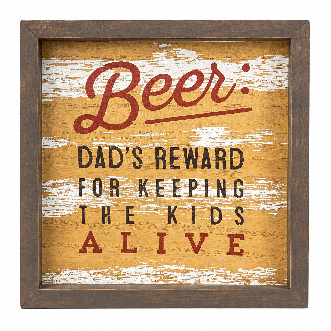 Hallmark - Dad's reward for keeping the kids alive.