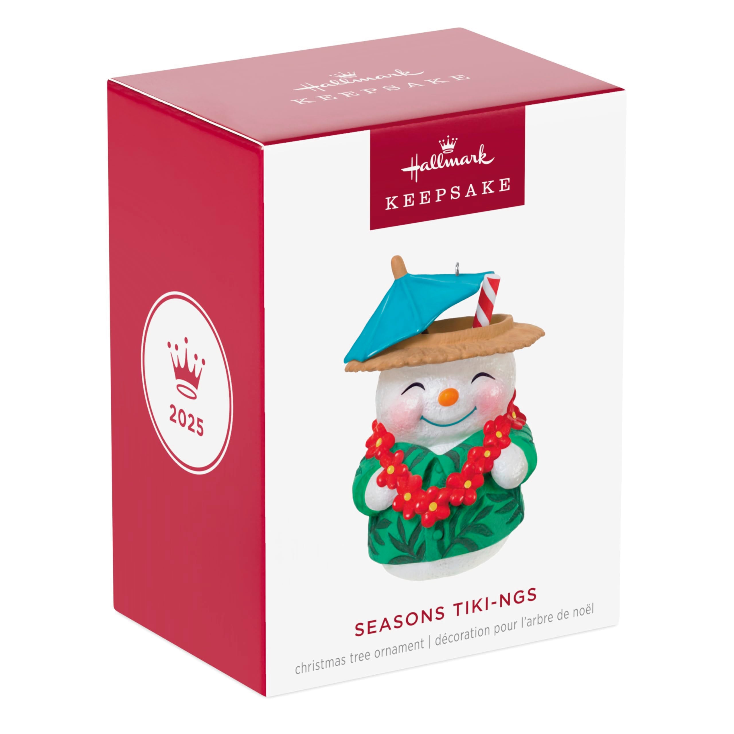 Seasons Tiki-ngs 2025 Hallmark Keepsake Christmas Ornament