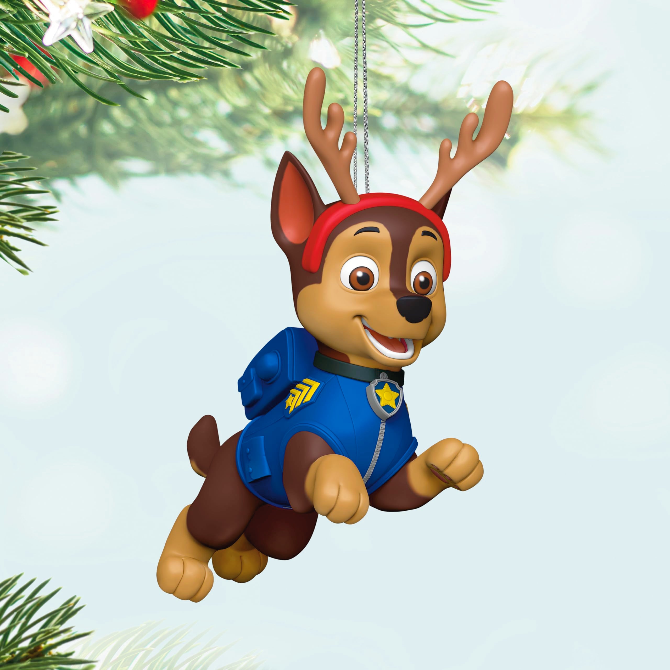 Chase's Pawsome Holiday, Paw Patrol, 2025 Hallmark Keepsake Christmas Ornament