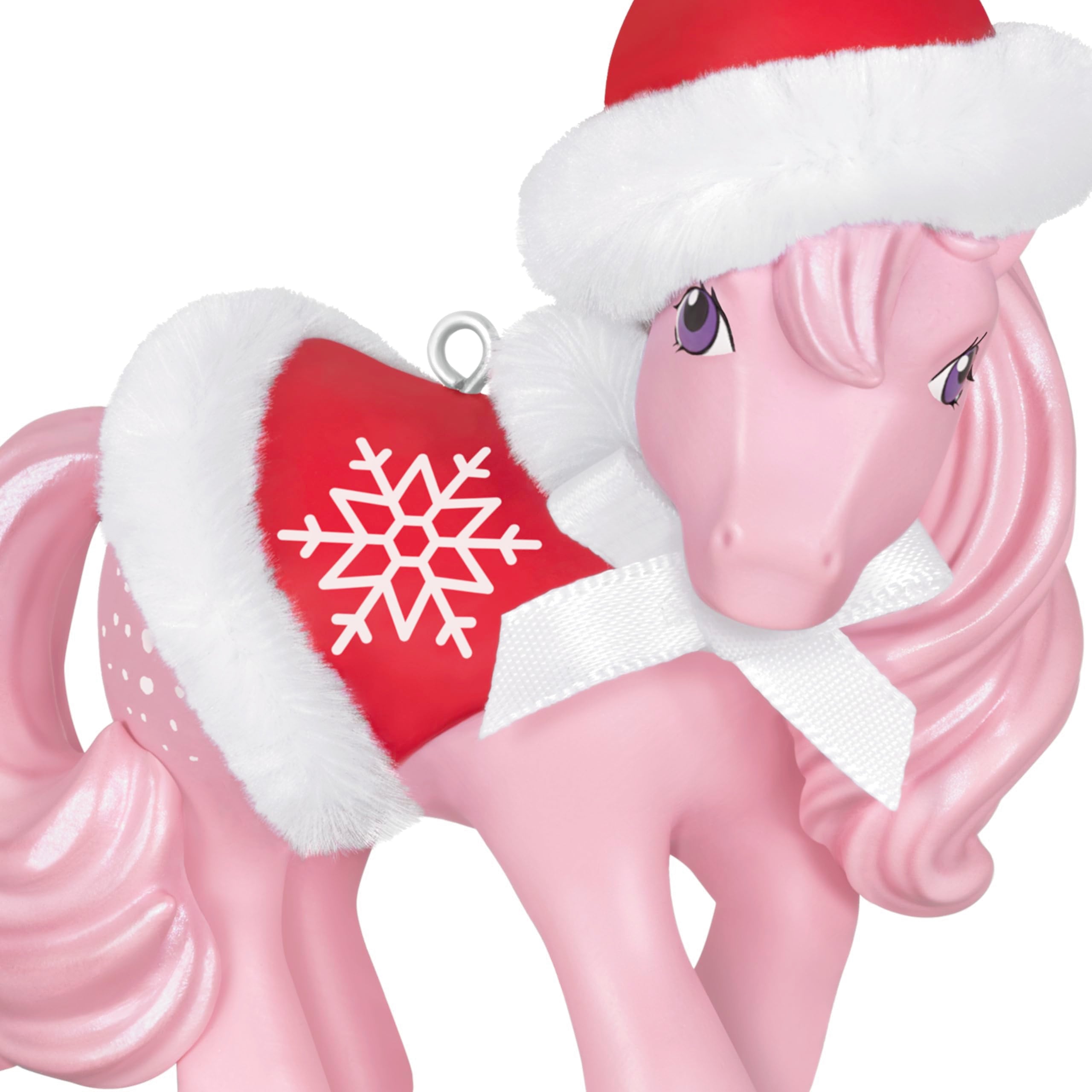 Hallmark Keepsake Christmas Ornament 2024, Hasbro My Little Pony Winter Chic Cotton Candy, Gifts for Kids
