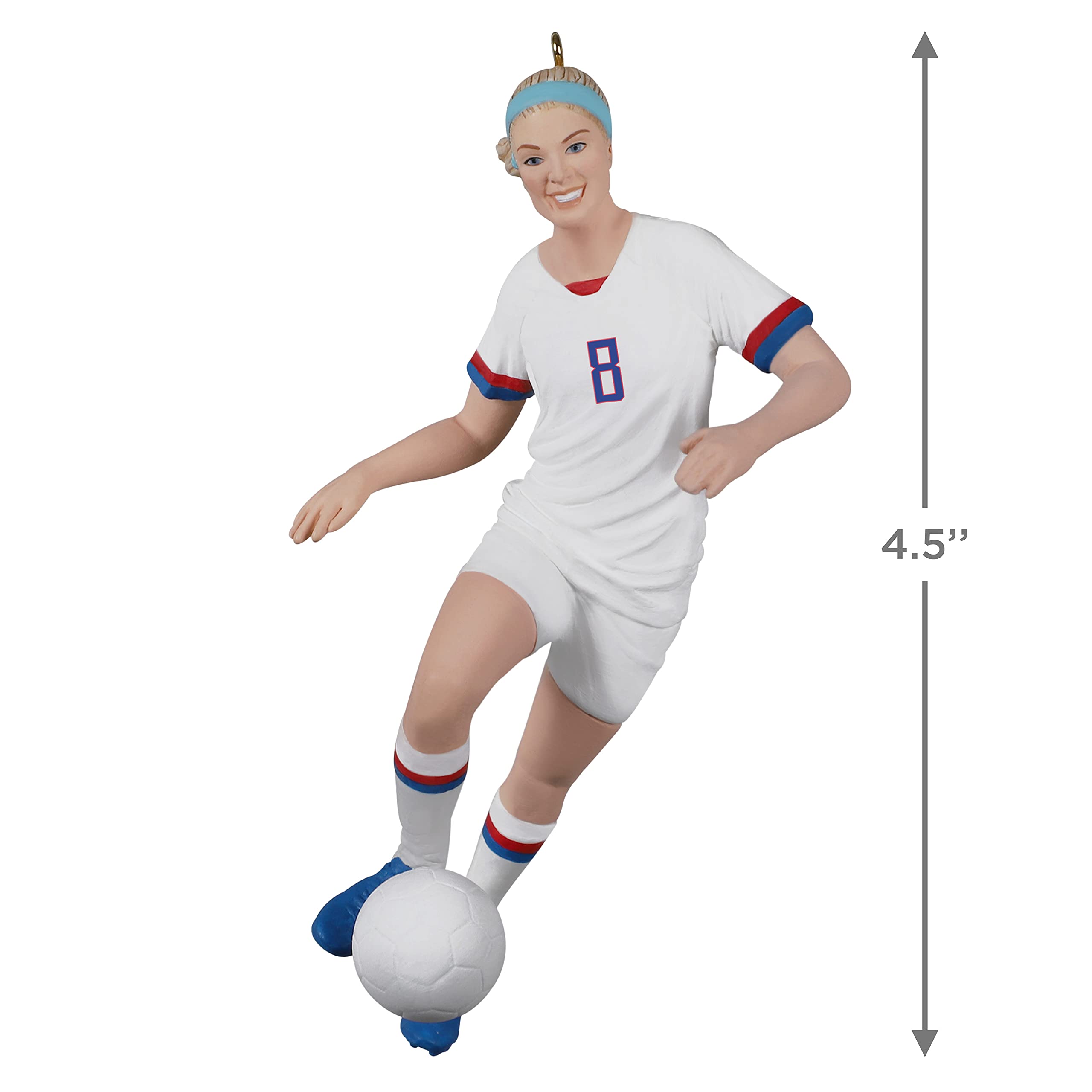 Hallmark Keepsake Christmas Ornament 2021, U.S. Women's National Soccer Team Players Association Julie Ertz
