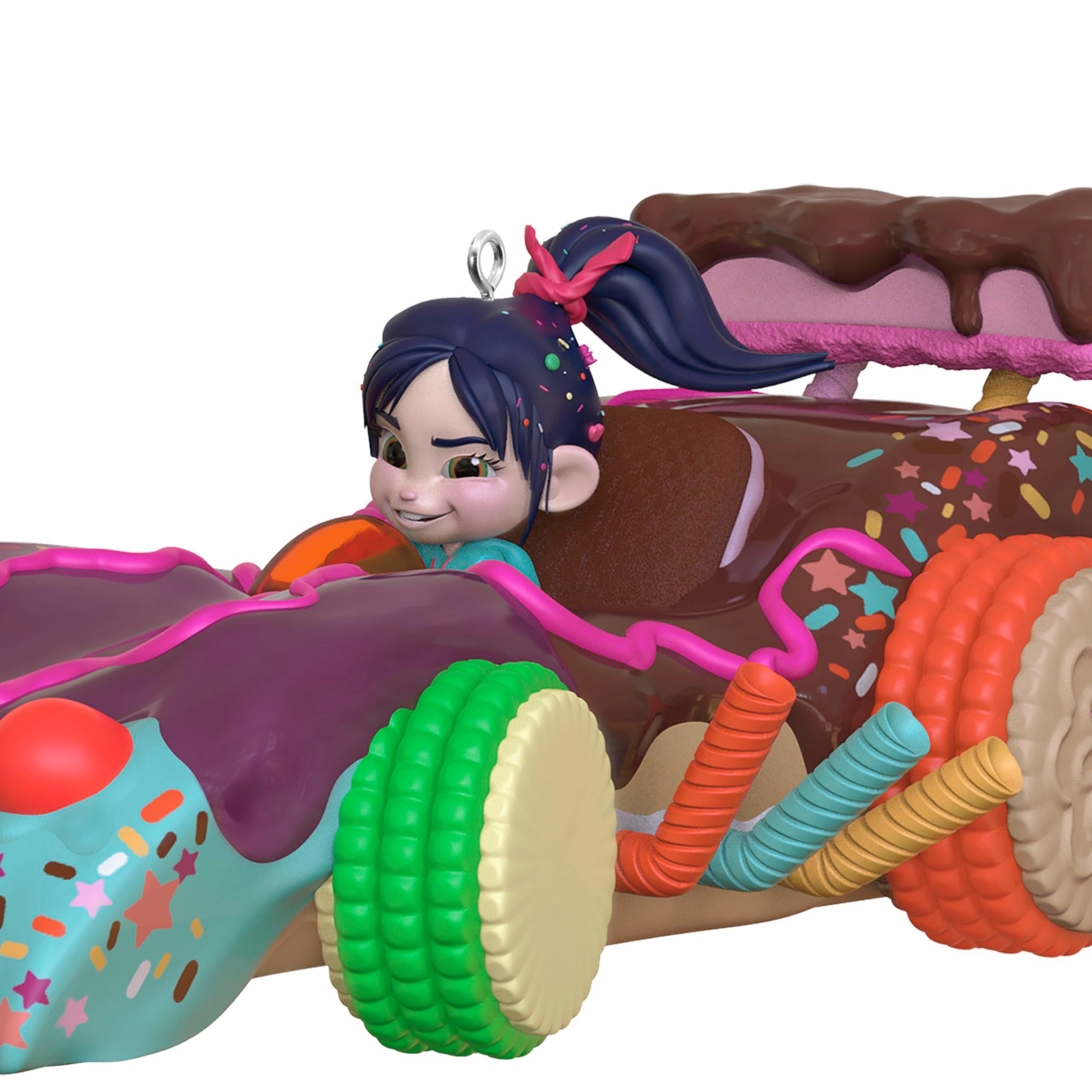 Hallmark Keepsake Christmas Ornament 2024, Disney Wreck-It Ralph Sweeeeet Ride, Gifts for Disney Fans