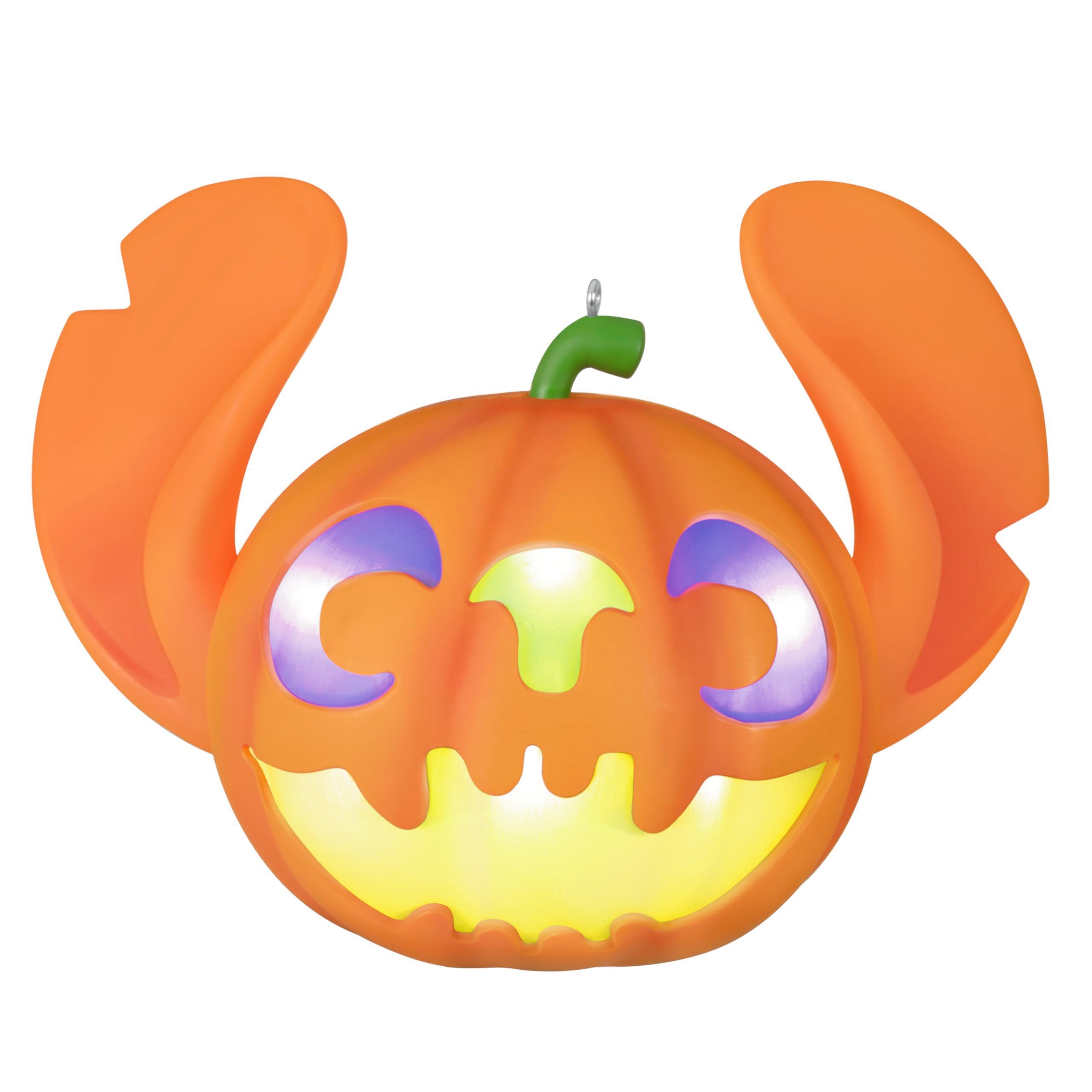 Spooky Stitch Jack-O-Lantern 2025 Hallmark Keepsake Christmas Ornament