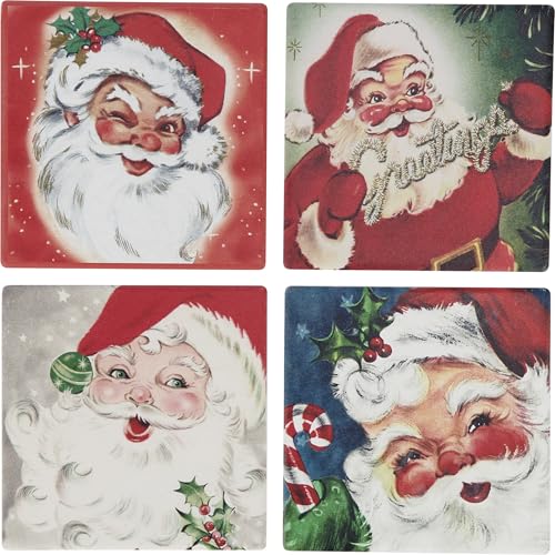 Santa Clause Coaster Set