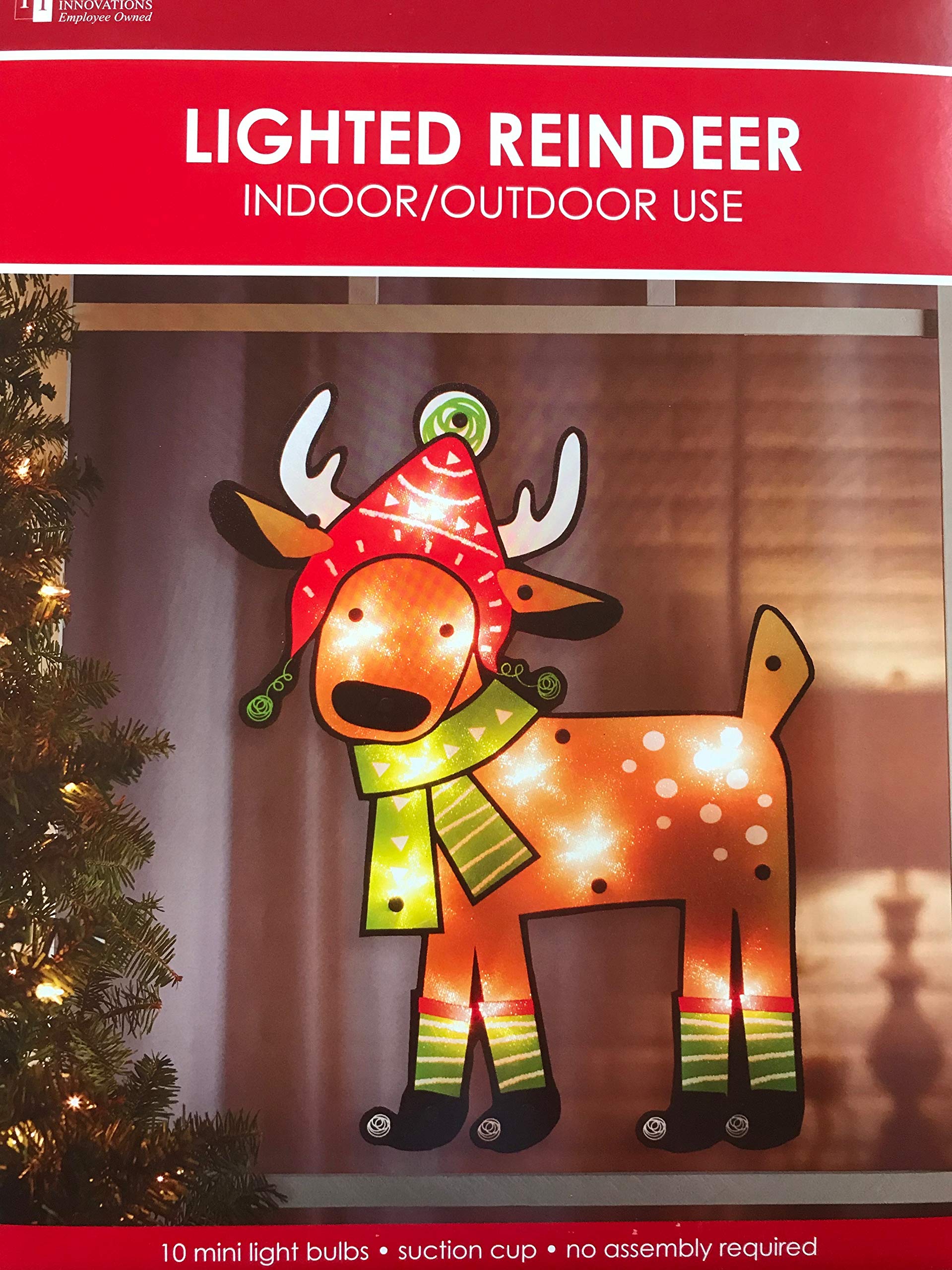 Light Up Reindeer Sign