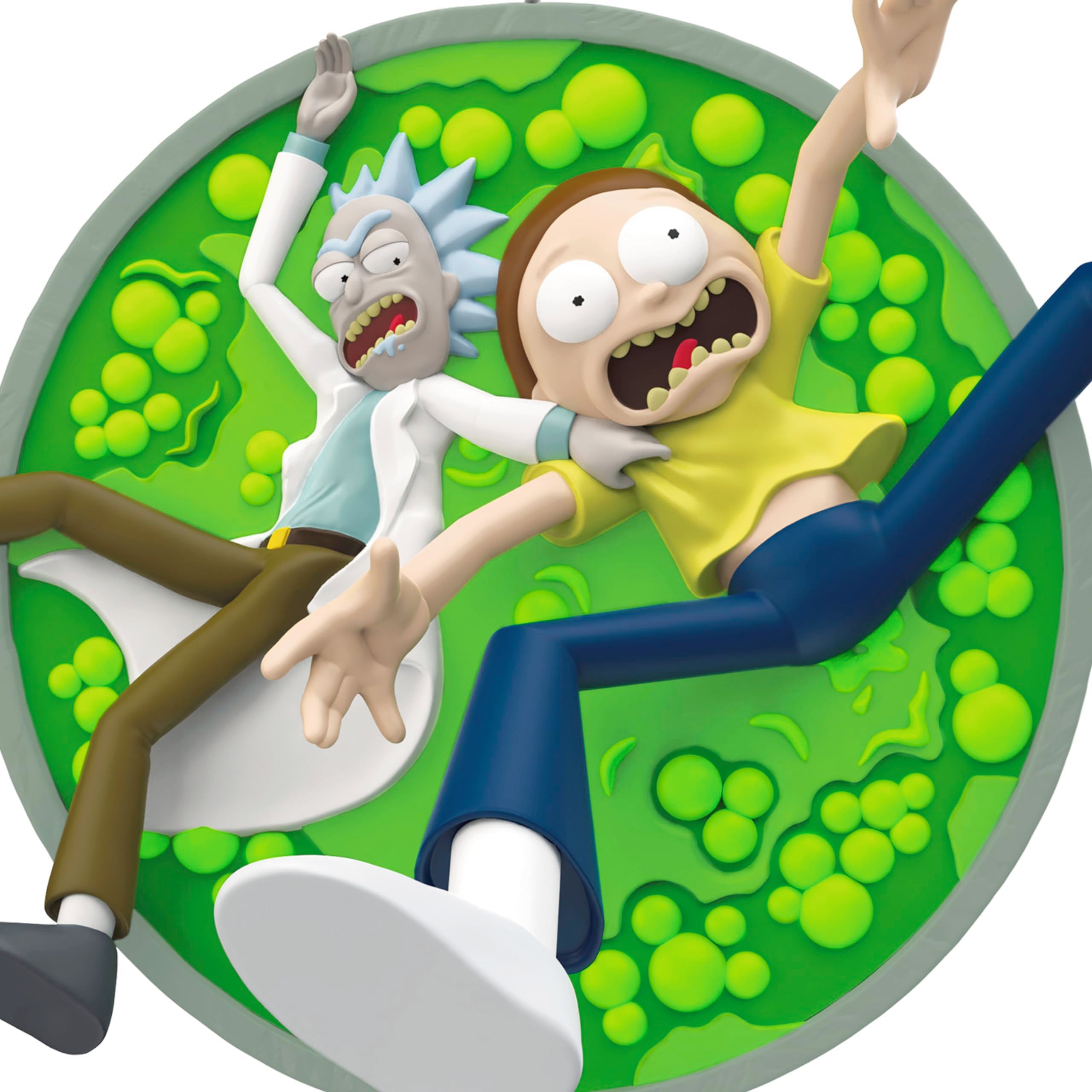 Hallmark Keepsake Christmas Ornament 2024, Rick and Morty "The Vat of Acid", Cartoon Gifts