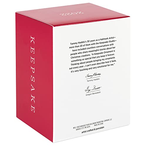 Hallmark Keepsake Christmas Ornament 2022, Meant to Be Engagement, Porcelain