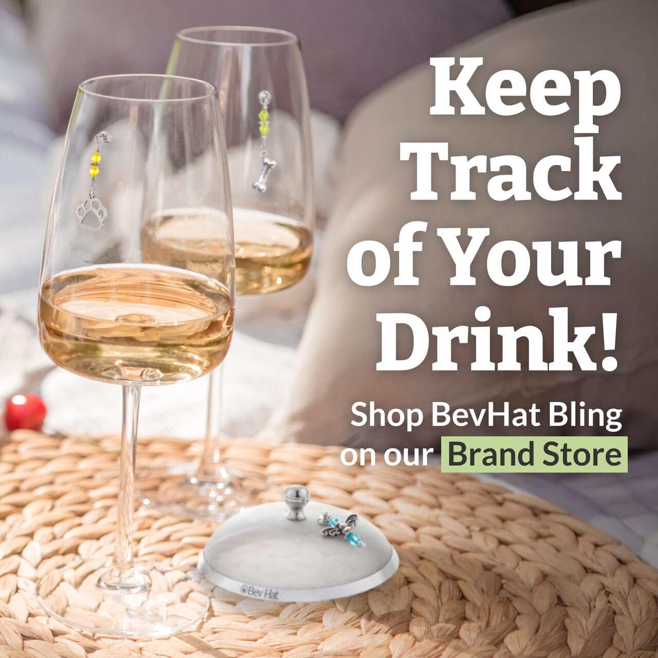 BEVERAGE HAT, Cover to keep bugs out of drinks