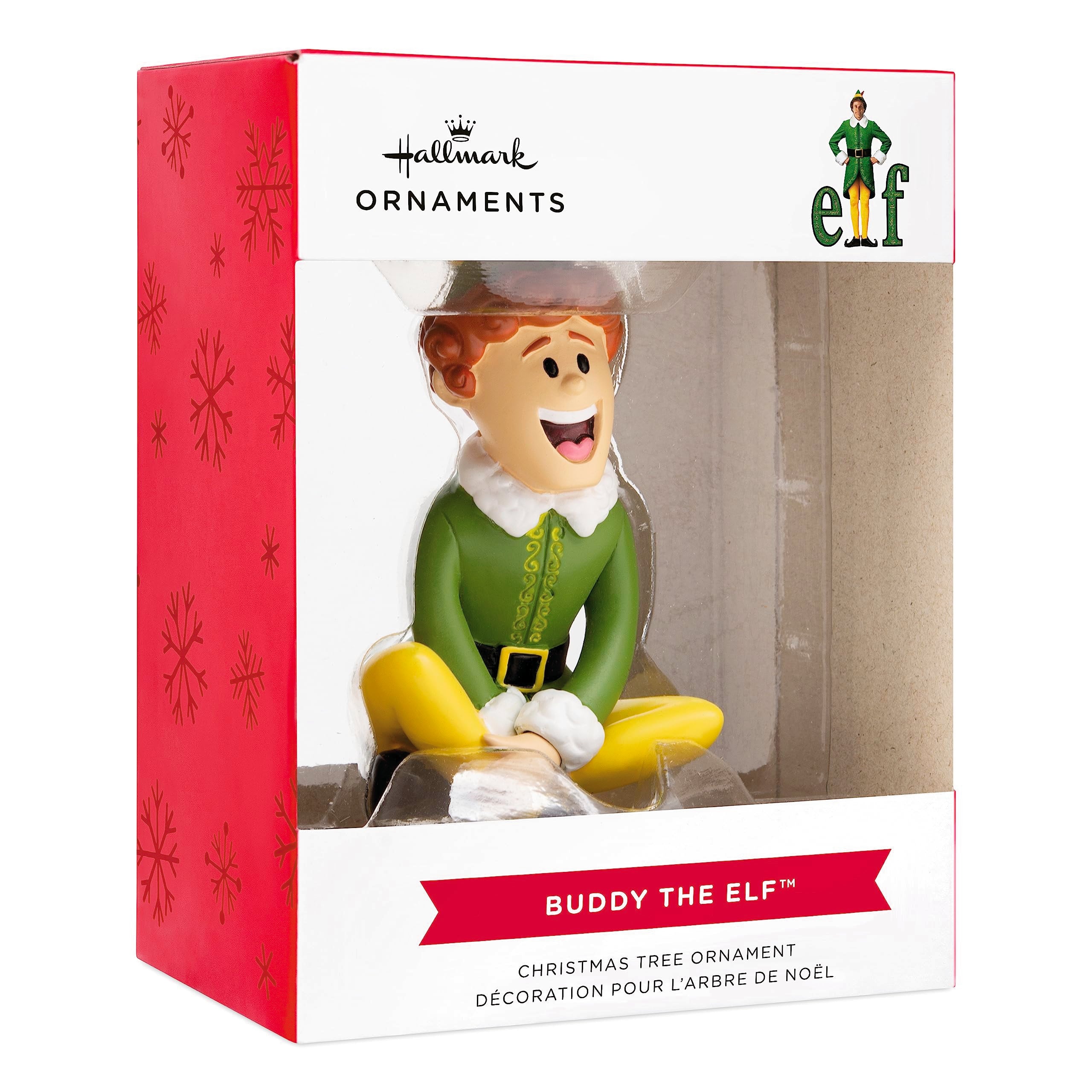 ORNAMENT RSN ELF BUDDY SINGI
