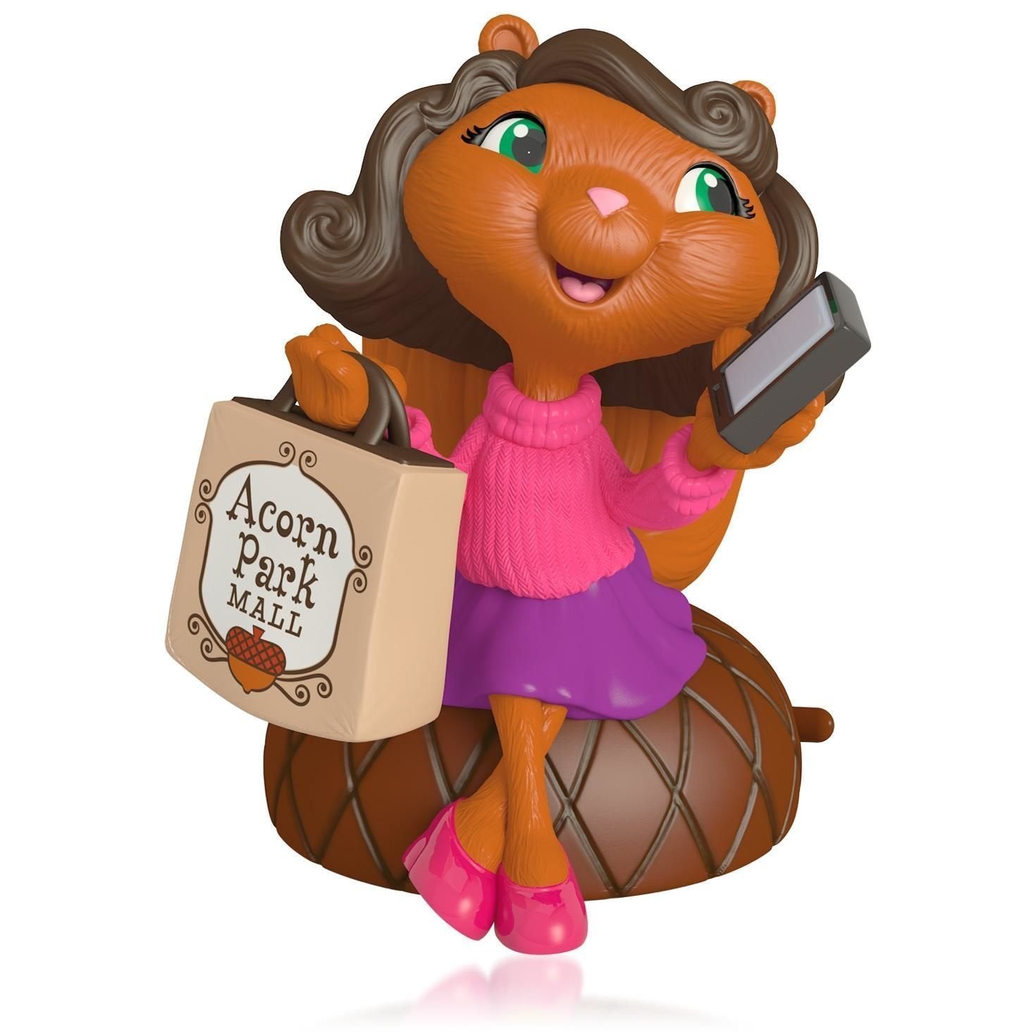 Hallmark Keepsake Ornament Girls Just Want to Have Fun Chipmunk Musical 2015