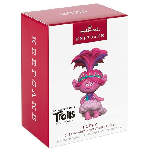 Hallmark Keepsake Christmas Ornament 2023, DreamWorks Animation Trolls: Band Together Poppy