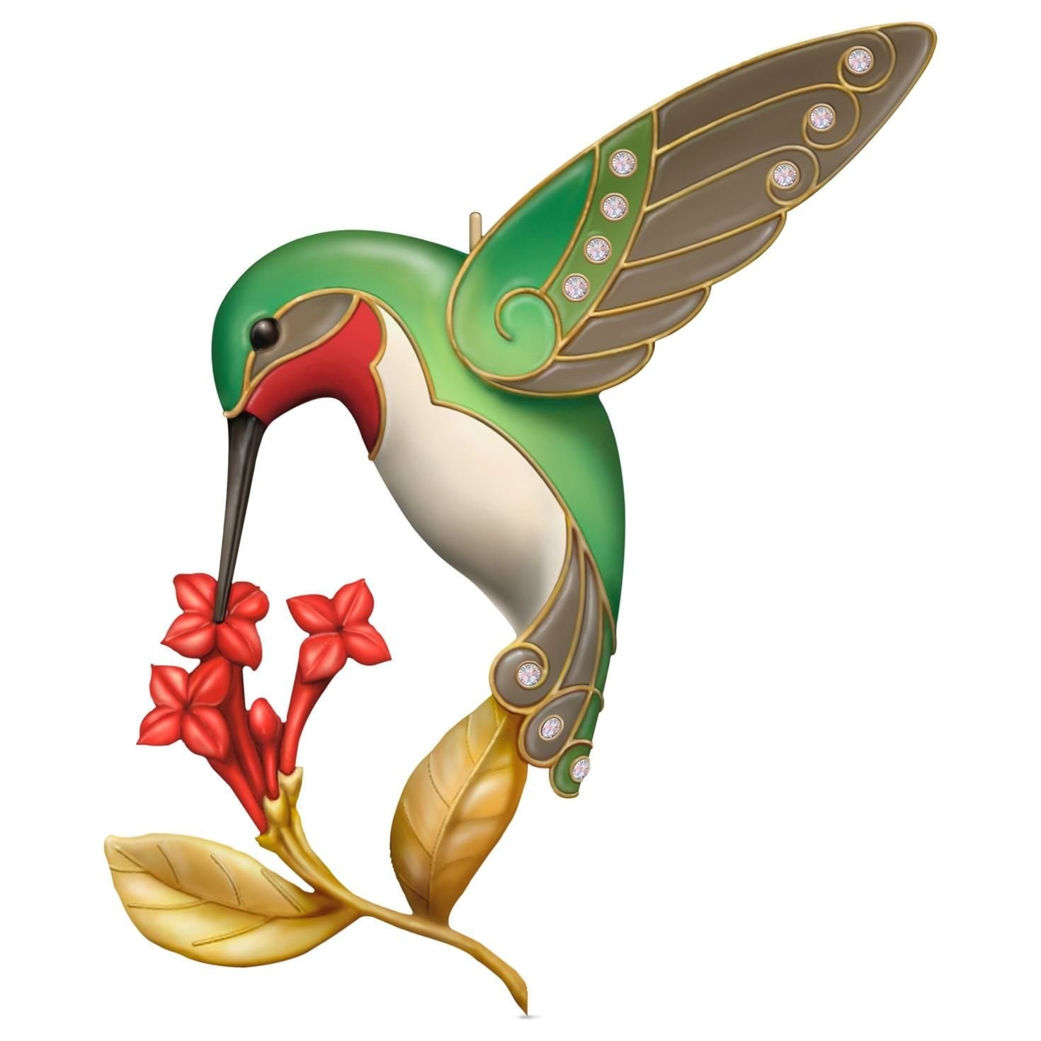 Hallmark Keepsake Ornament Dazzling Hummingbird 2016