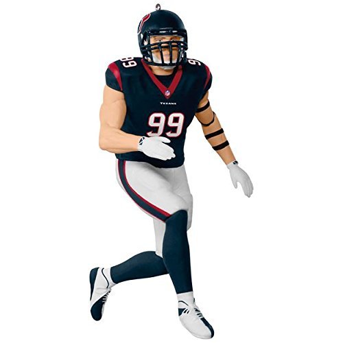 Hallmark Keepsake 2017 NFL Houston Texans J. J. Watt Christmas Ornament