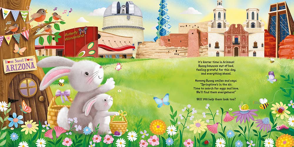 The Easter Egg Hunt in Arizona: A Rhyming Springtime Adventure Through Arizona