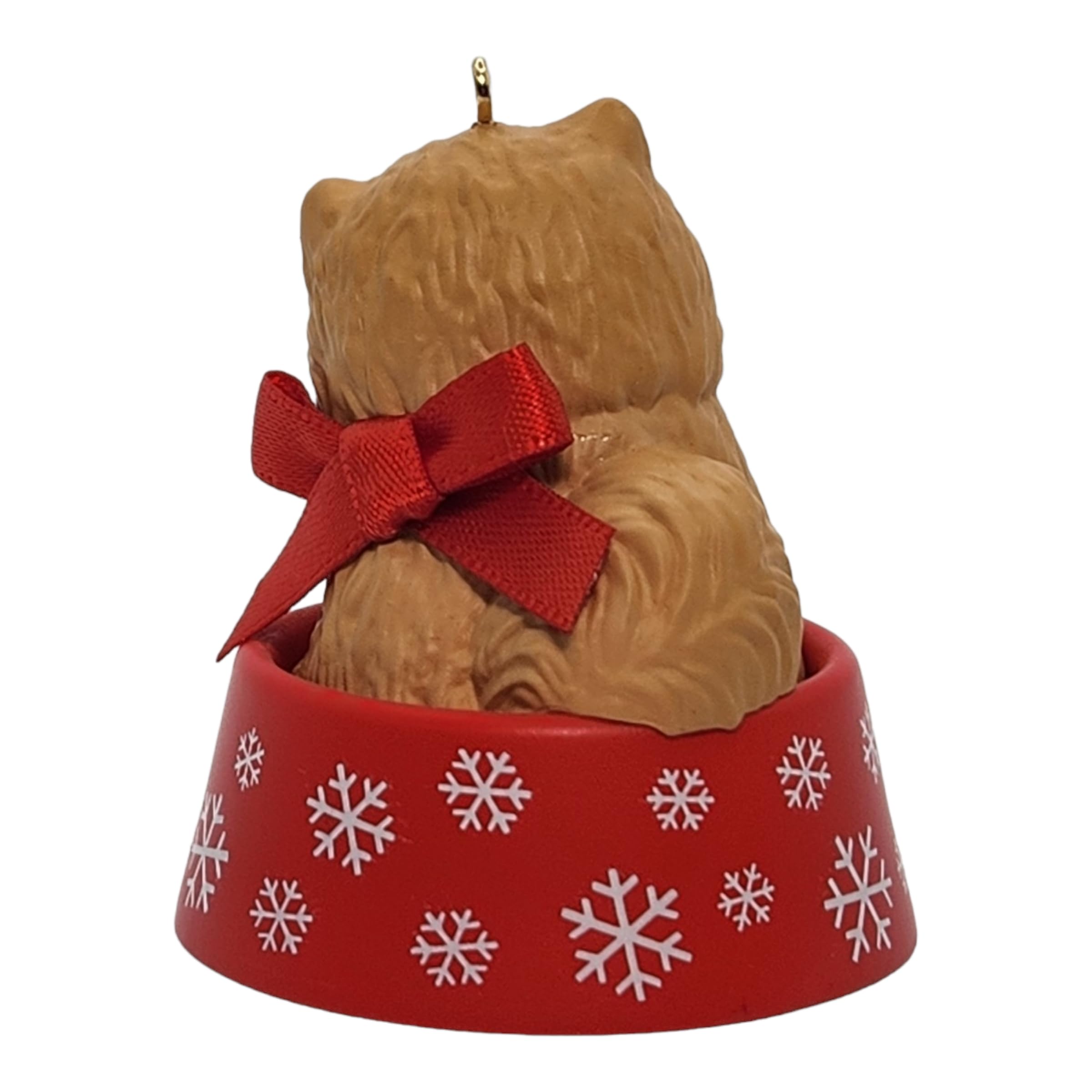 Hallmark Keepsake Ornament Puppy Love Pomeranian 2016