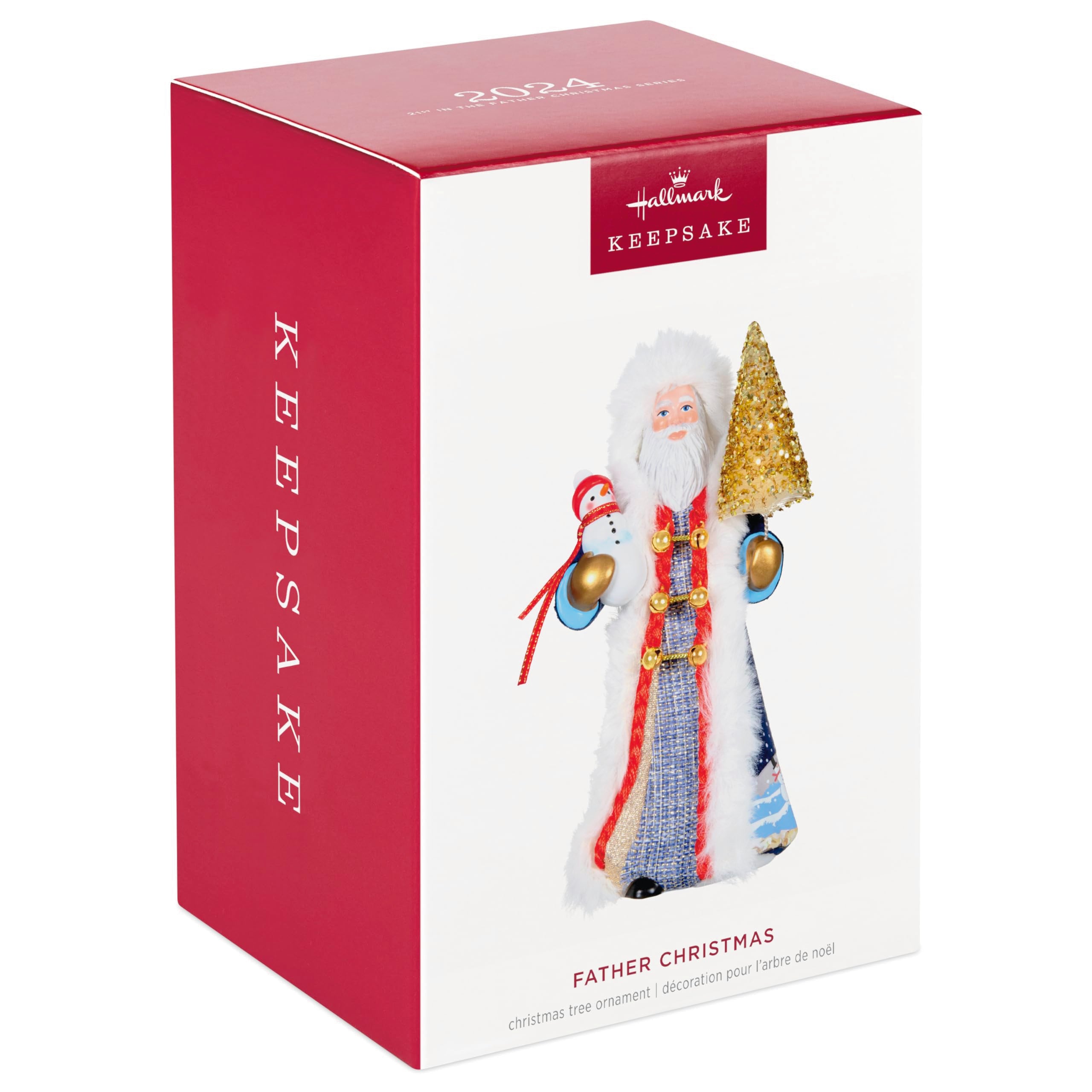 Hallmark Keepsake Christmas Ornament 2024, Father Christmas, Santa Collectors Gifts