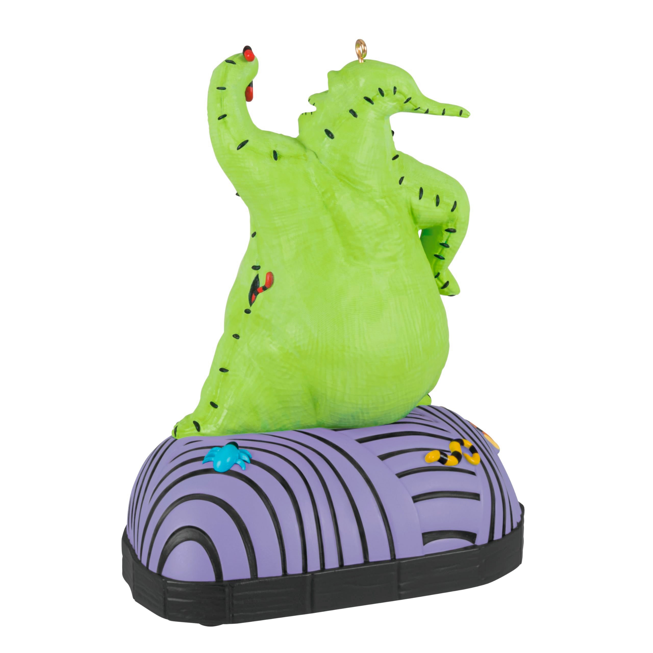 Hallmark Keepsake Christmas Ornament 2024, Disney Tim Burton's The Nightmare Before Christmas Oogie Boogie With Sound and Motion, Gifts for Disney Fans