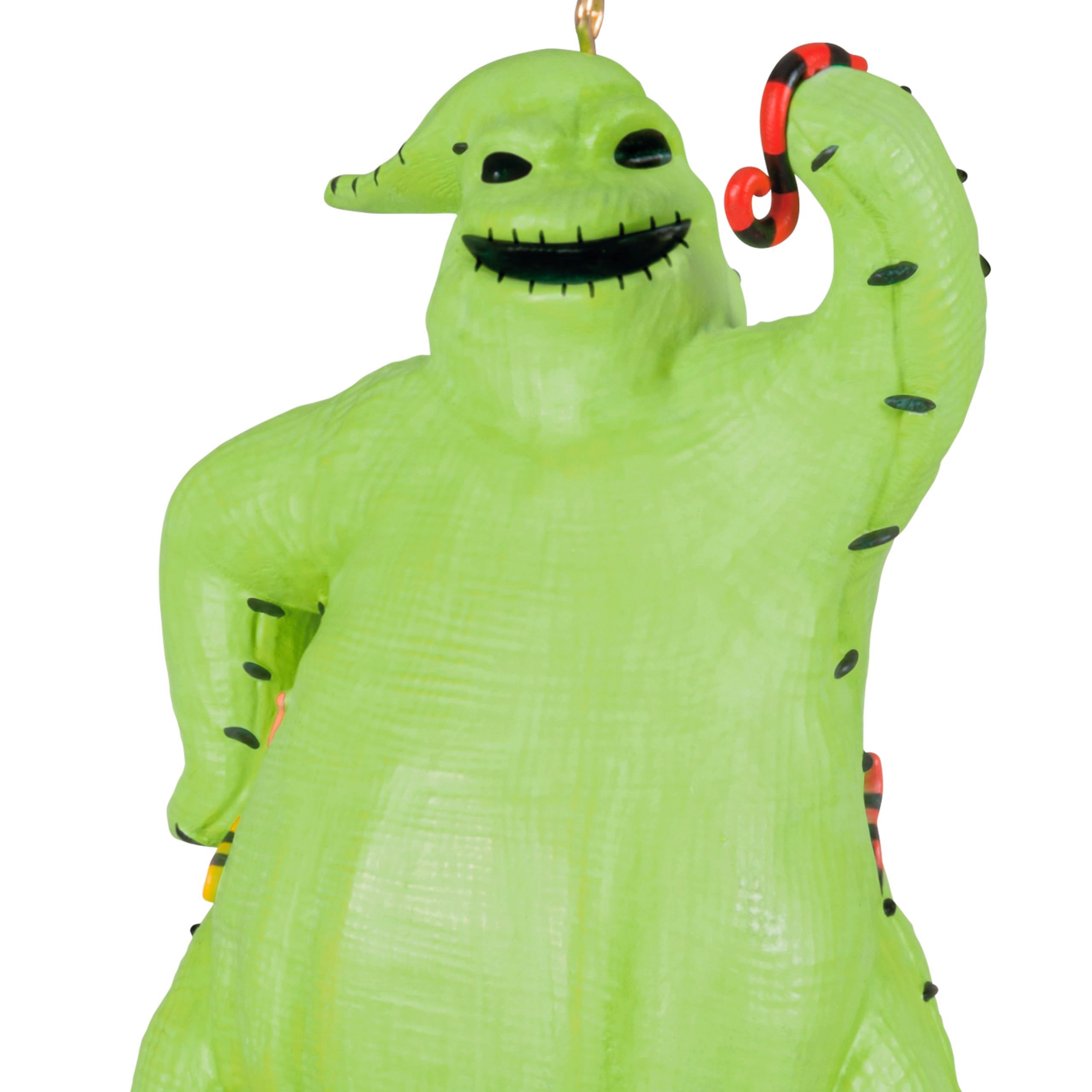 Hallmark Keepsake Christmas Ornament 2024, Disney Tim Burton's The Nightmare Before Christmas Oogie Boogie With Sound and Motion, Gifts for Disney Fans