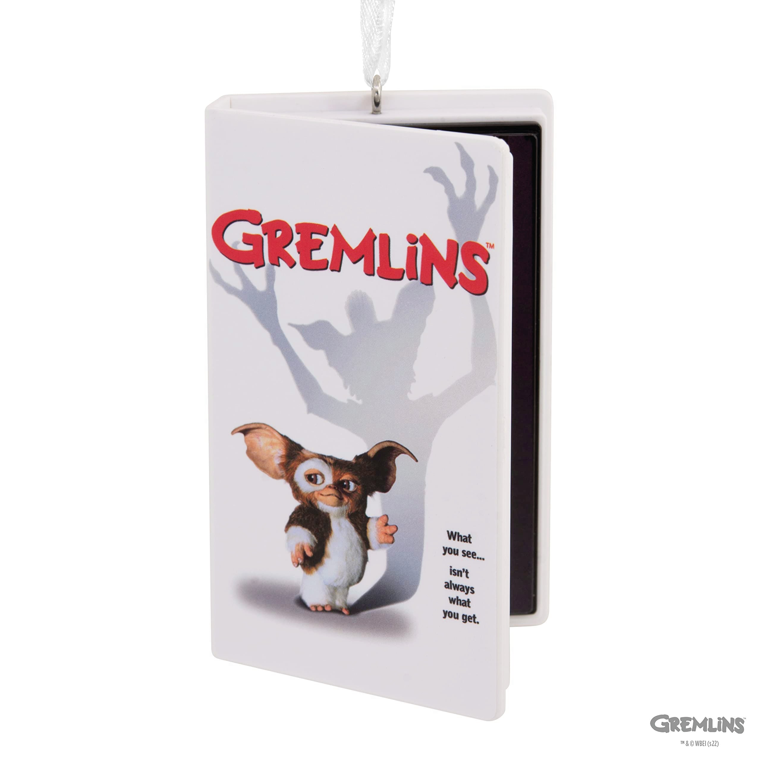Hallmark Gremlins Retro Video Cassette Case Christmas Ornament