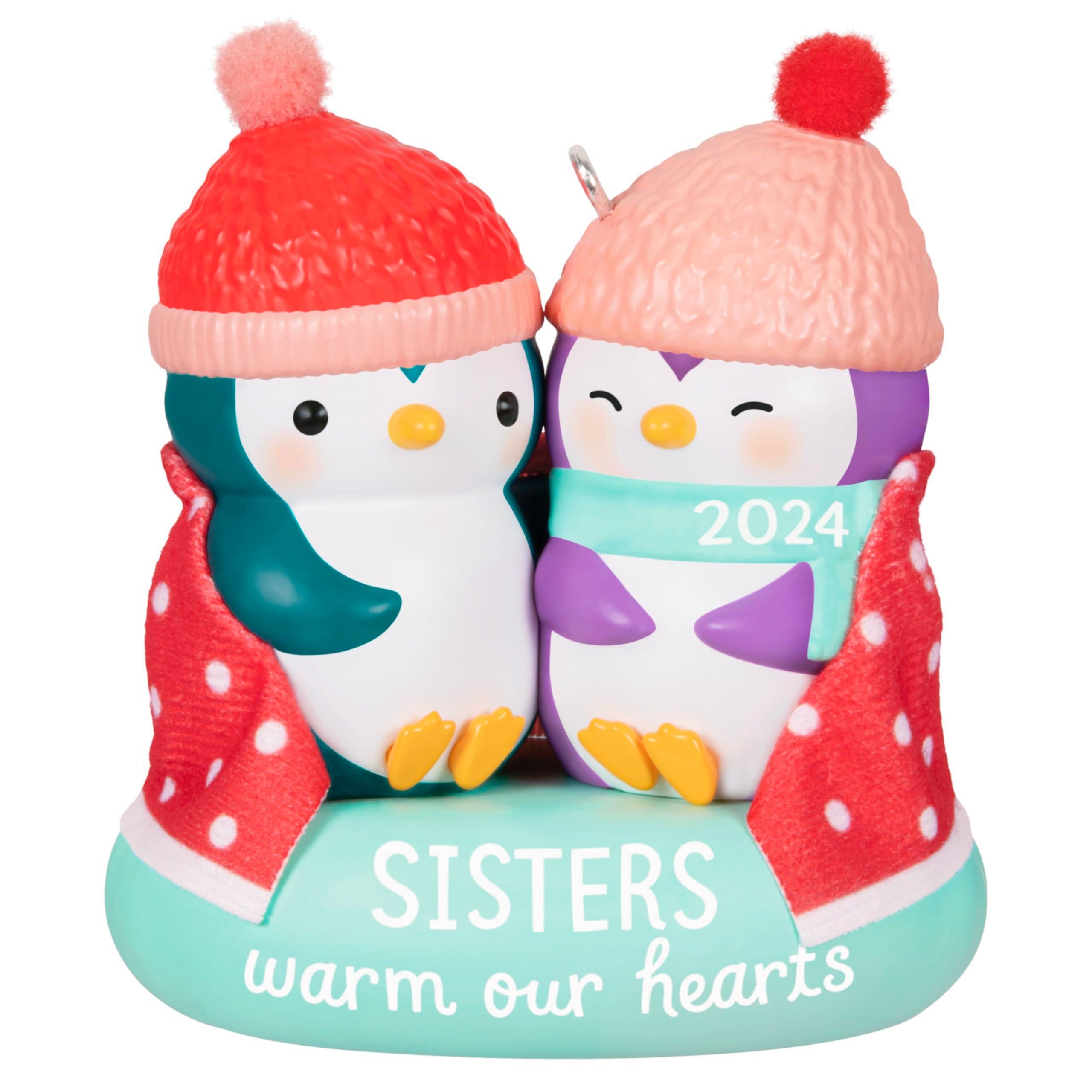 Hallmark Keepsake Christmas Ornament 2024, Sisters Warm Our Hearts 2024, Family Gifts