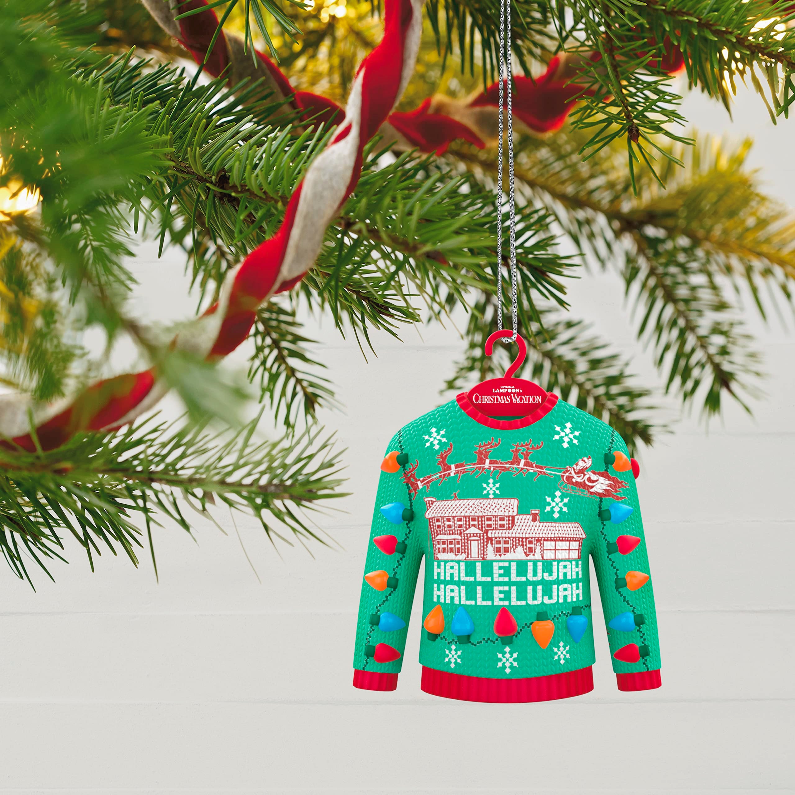 Hallmark Keepsake Christmas Ornament 2023, National Lampoon's Christmas Vacation A Lotta Lights Musical with Light, Christmas Movie Gifts