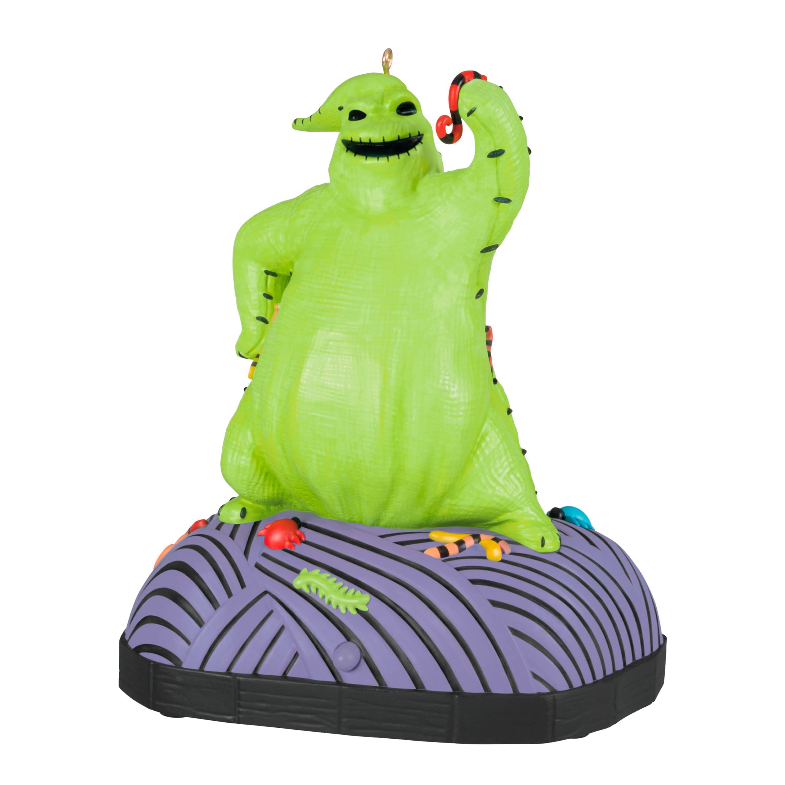 Hallmark Keepsake Christmas Ornament 2024, Disney Tim Burton's The Nightmare Before Christmas Oogie Boogie With Sound and Motion, Gifts for Disney Fans